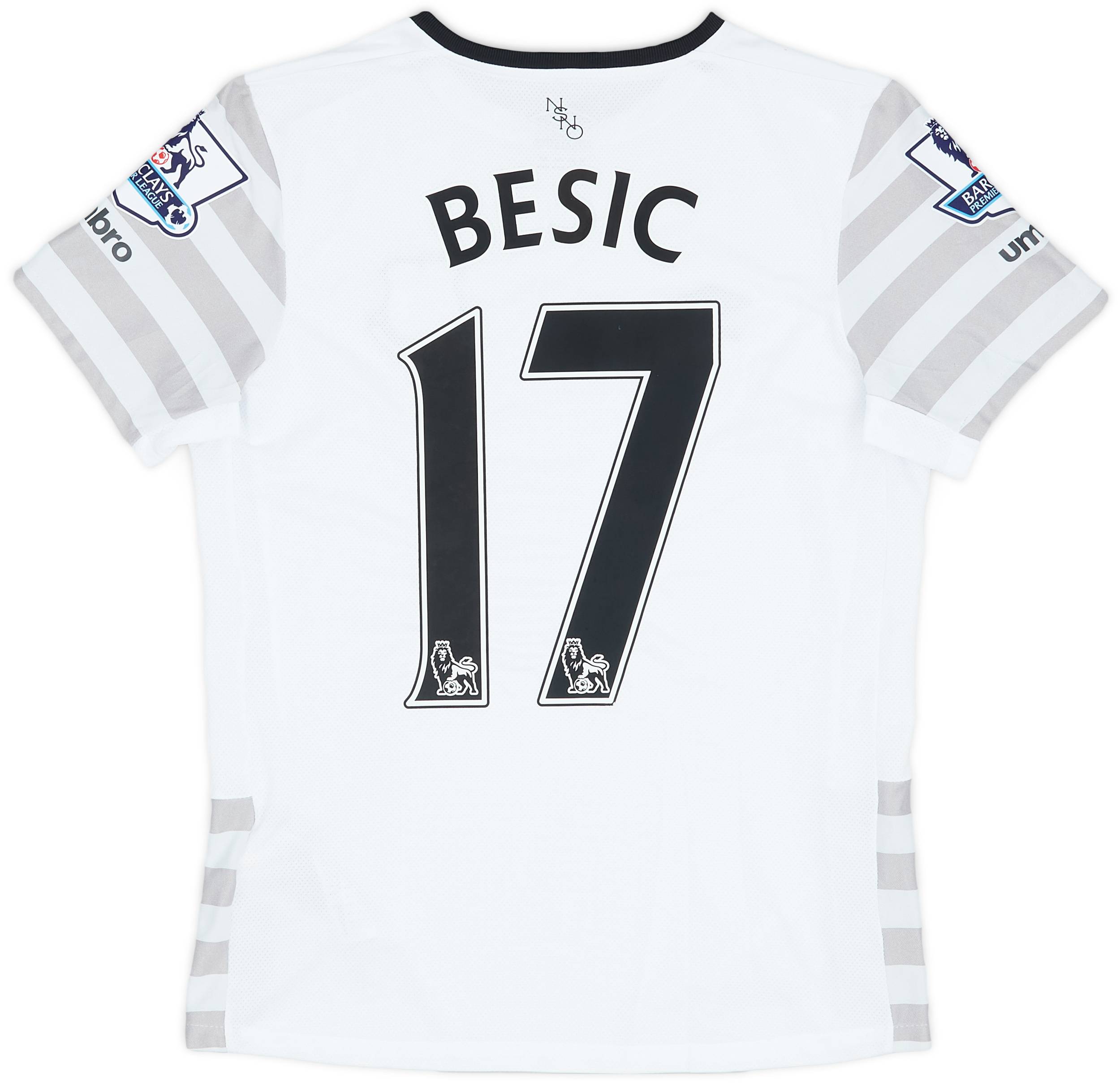2015-16 Everton Away Shirt Besic #17 (M.Boys)