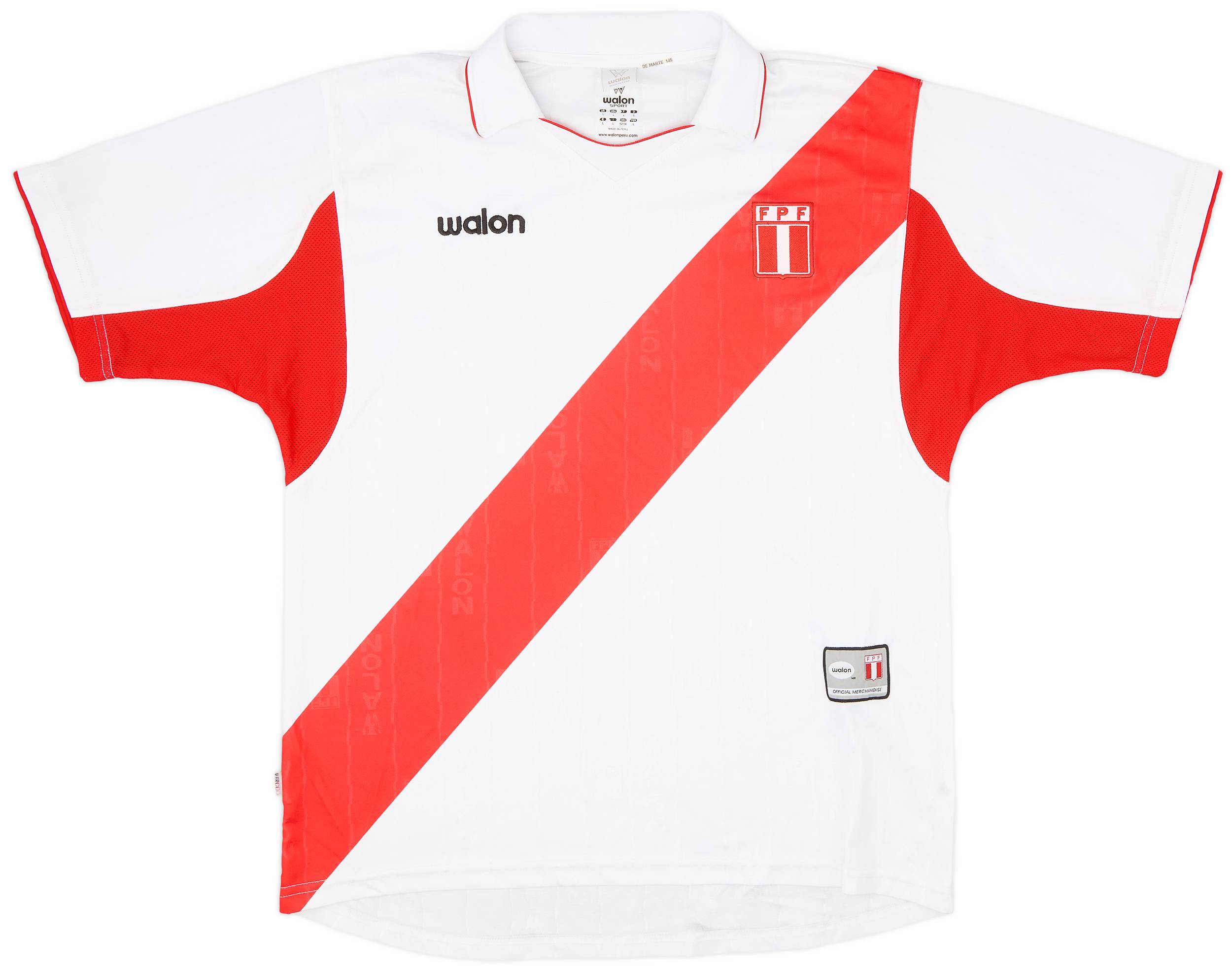 2006 Peru Home Shirt - 9/10 - (L)