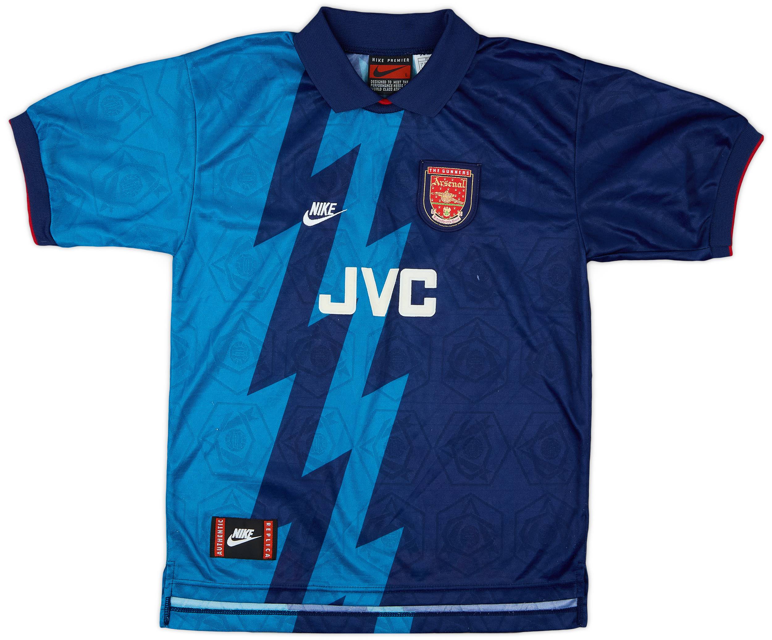 1995-96 Arsenal Away Shirt - 8/10 - (L.Boys)