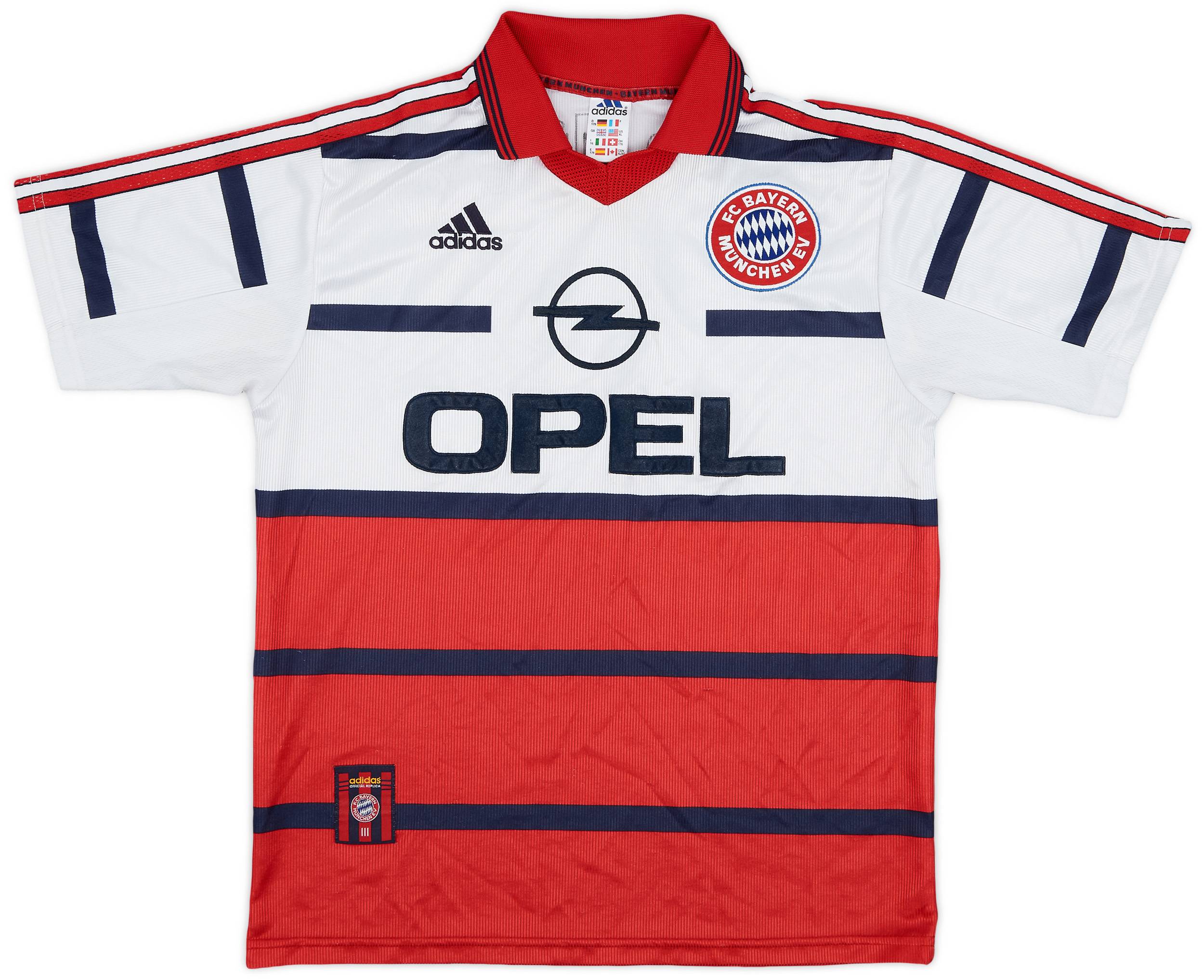 1998-00 Bayern Munich Away Shirt - 8/10 - (XL.Boys)