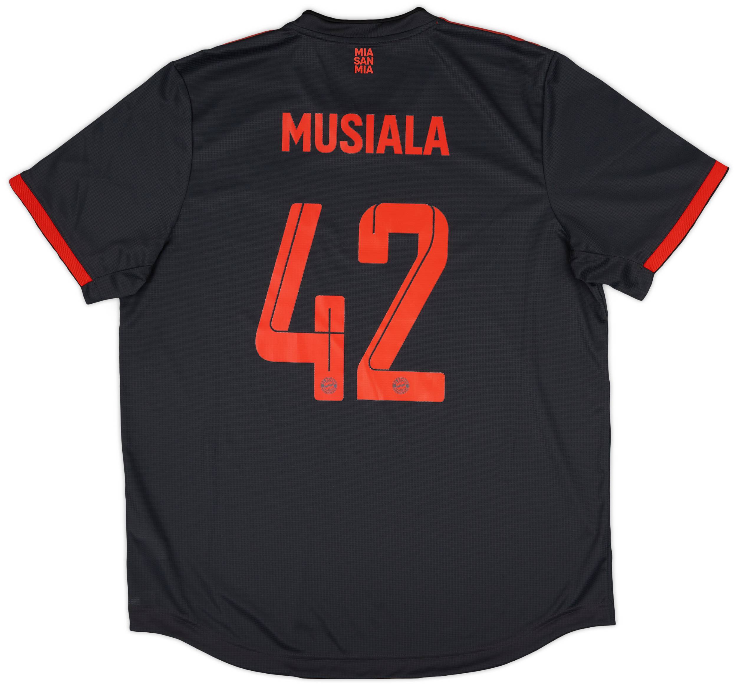 2022-23 Bayern Munich Authentic Third Shirt Musiala #42 - 9/10 - (XL)
