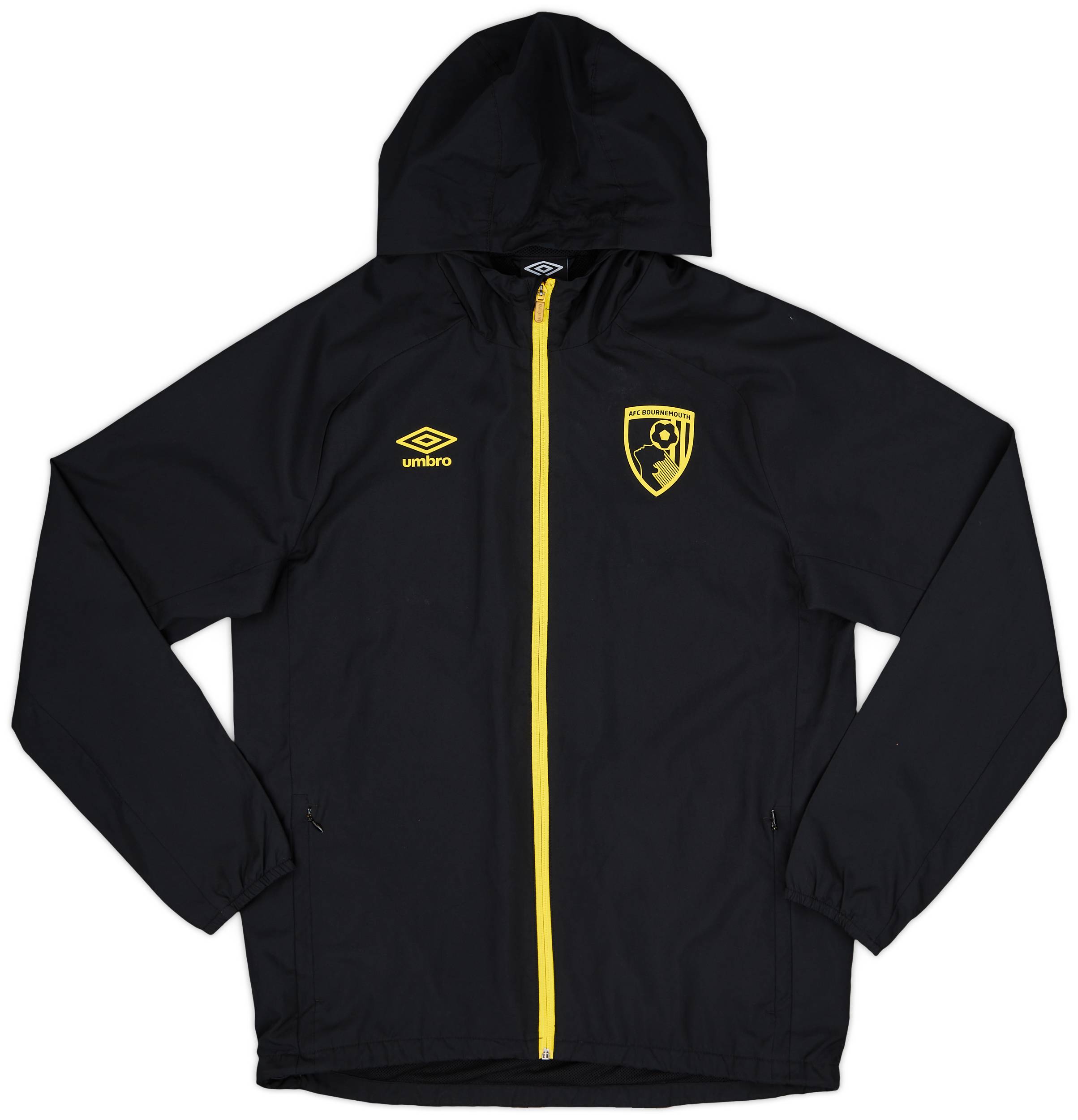 2017-18 Bournemouth Umbro Hooded Rain Jacket - 8/10 - (M)
