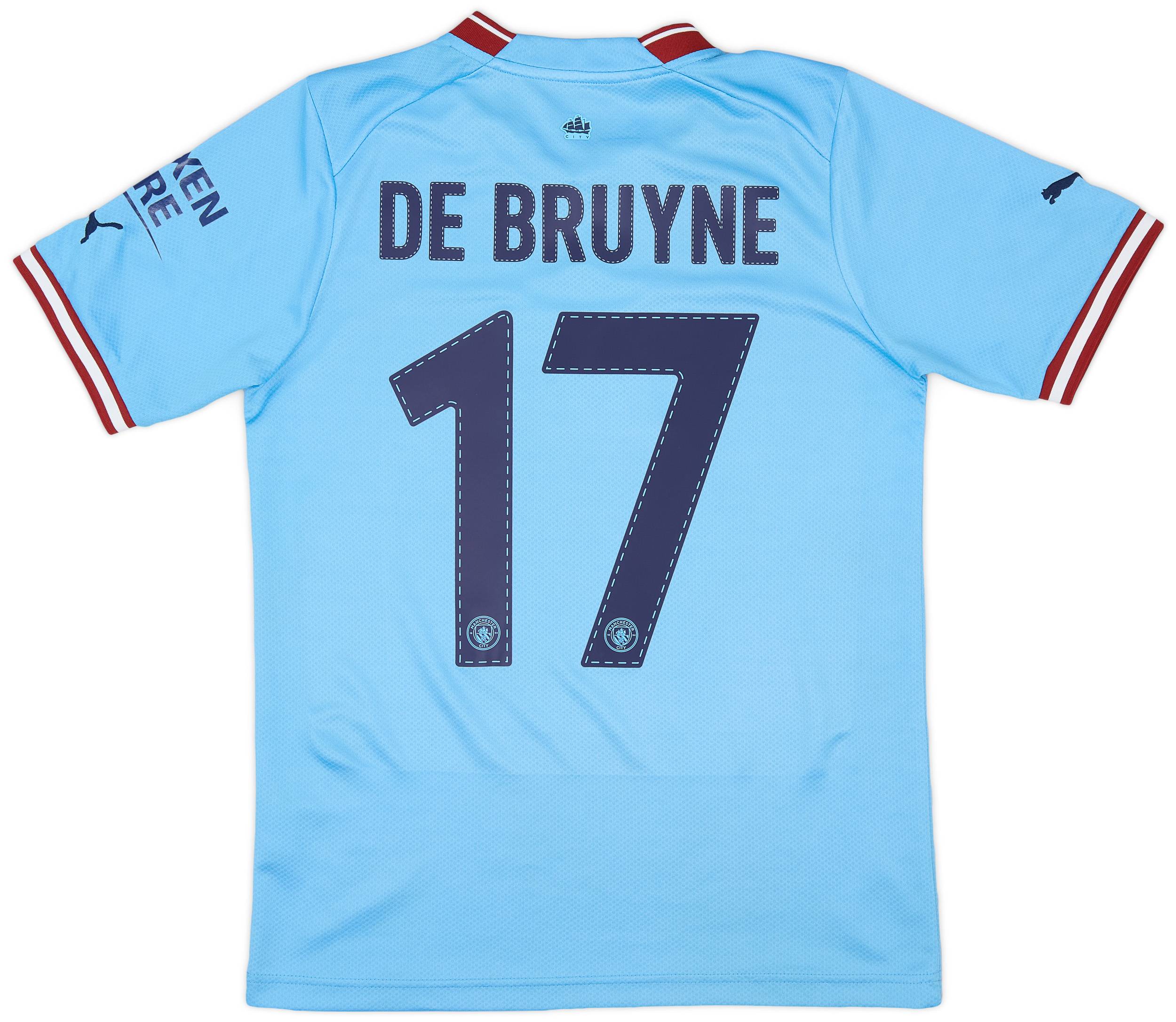 Man city jersey de bruyne clearance