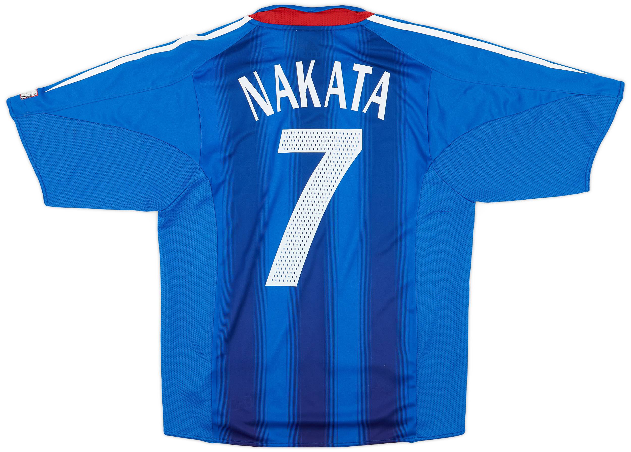 2004-06 Japan Authentic Home Shirt Nakata #7 - 6/10 - (S)