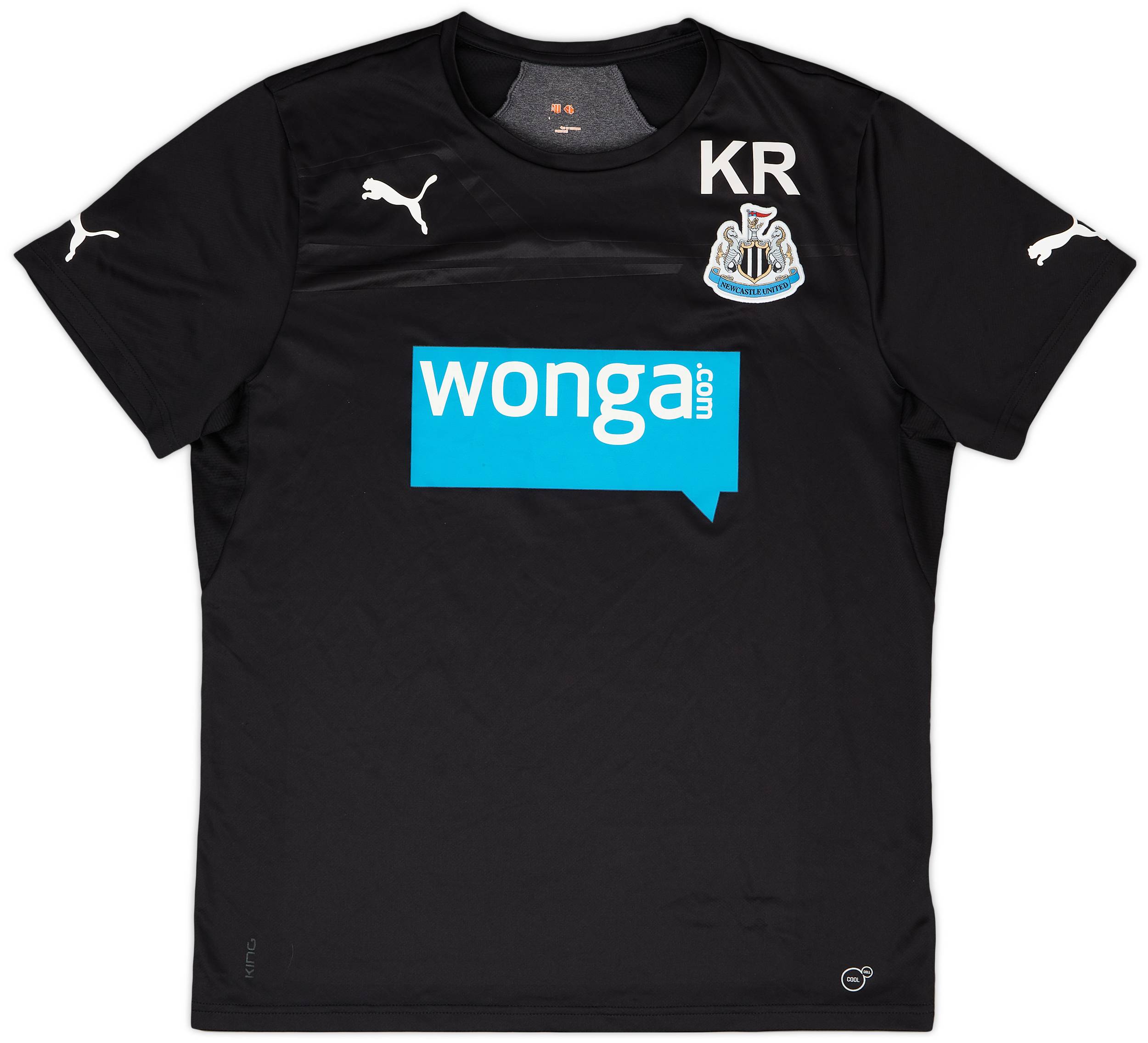 2013-14 Newcastle Staff Issue Puma Training Shirt KR - 8/10 - (L)