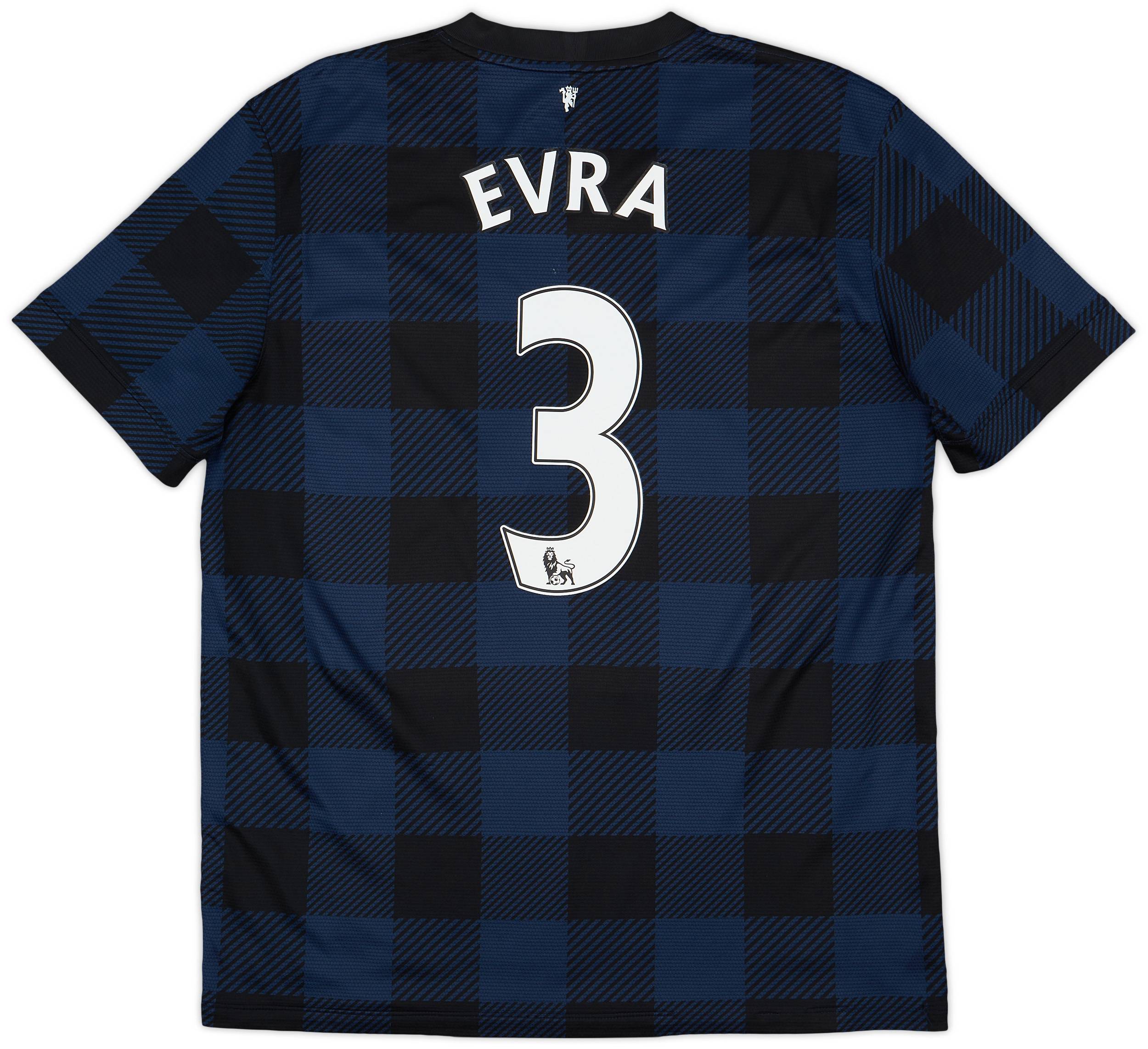 2013-14 Manchester United Away Shirt Evra #3 - 5/10 - (L)