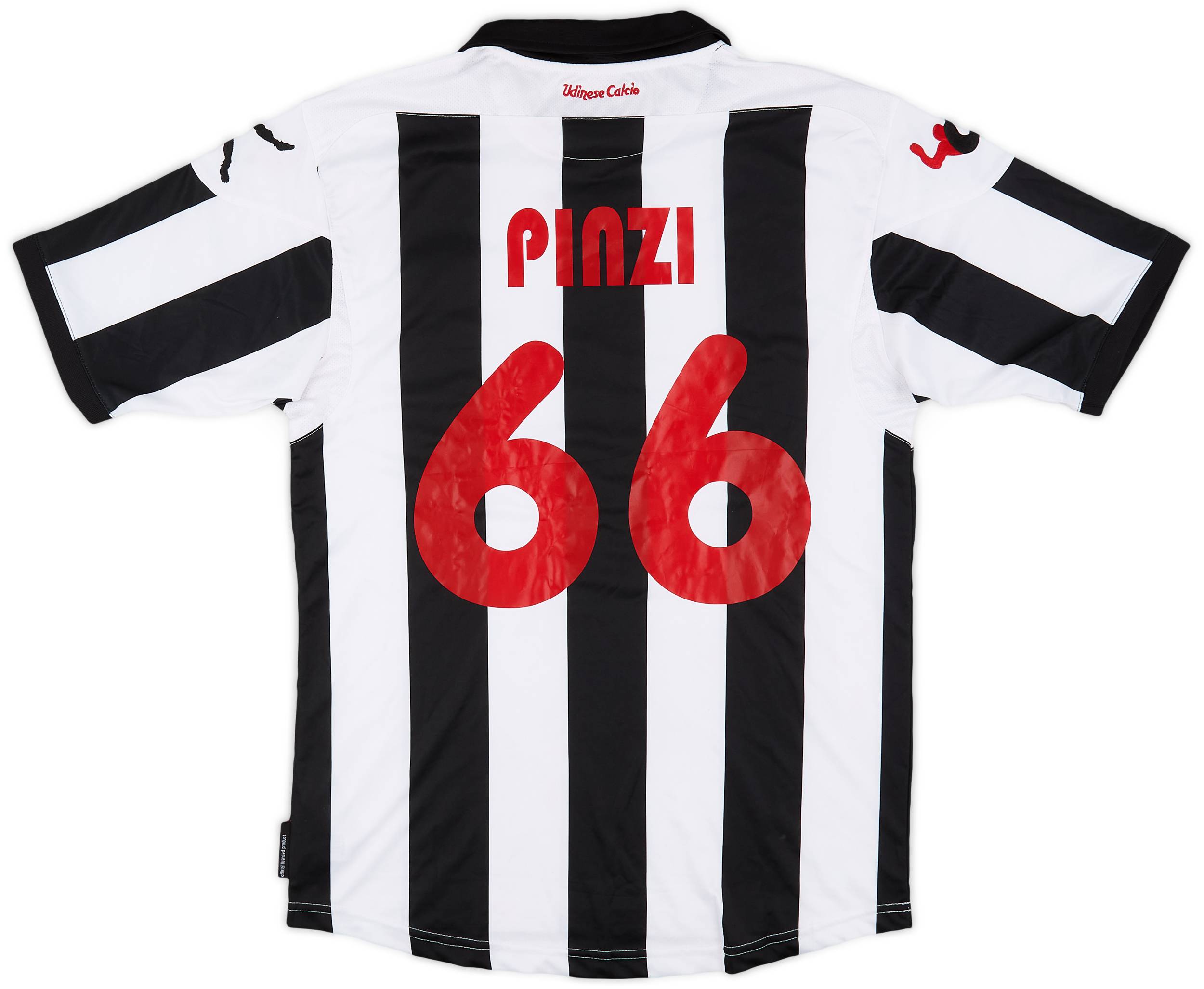 2012-13 Udinese Home Shirt Pinzi #66 - 7/10 - (XL)