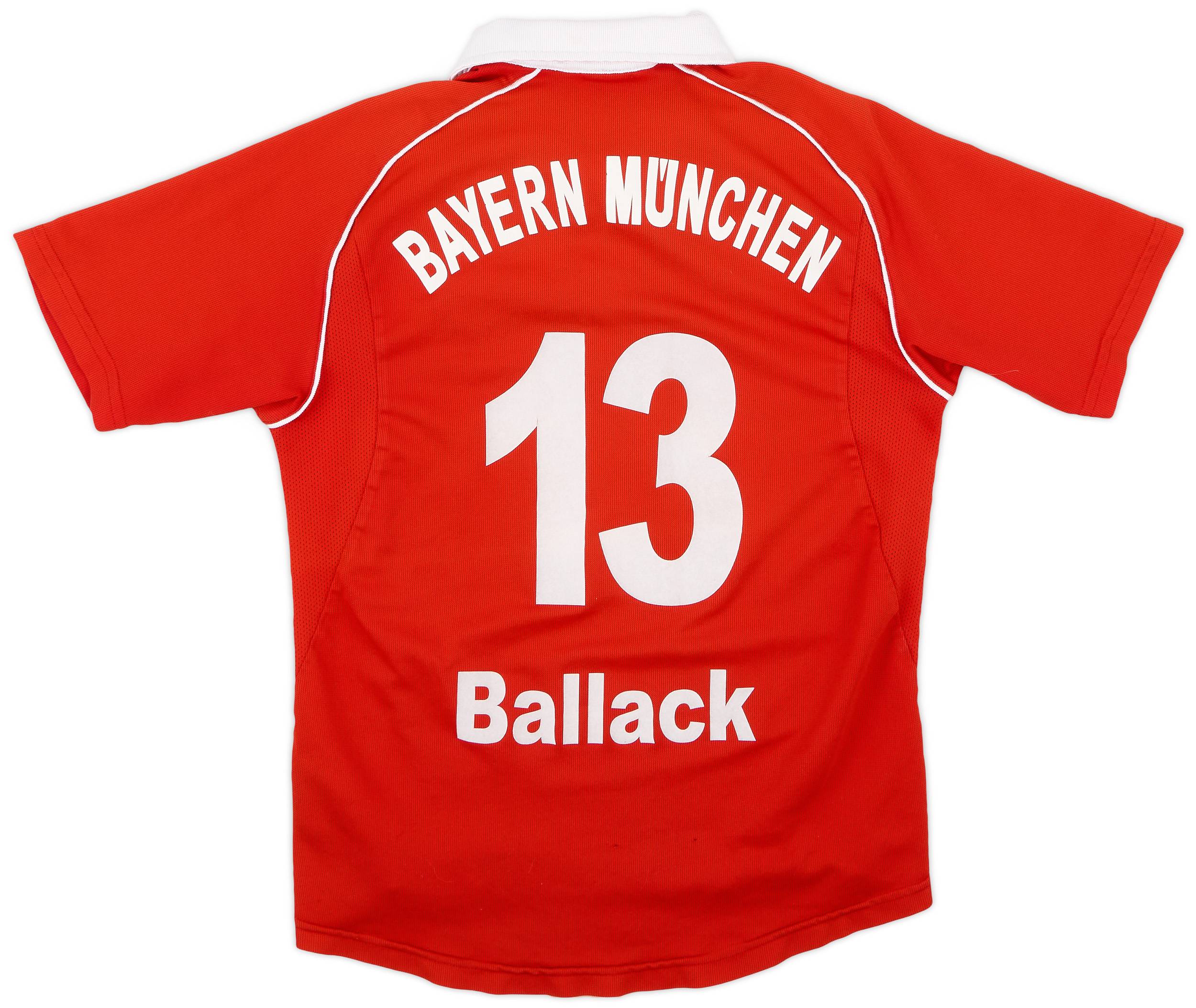 玄関先迄納品 Ballack Shirt Home Munich Bayern 2005-06 #13 (L.Boys) - 4/10 - ウェア