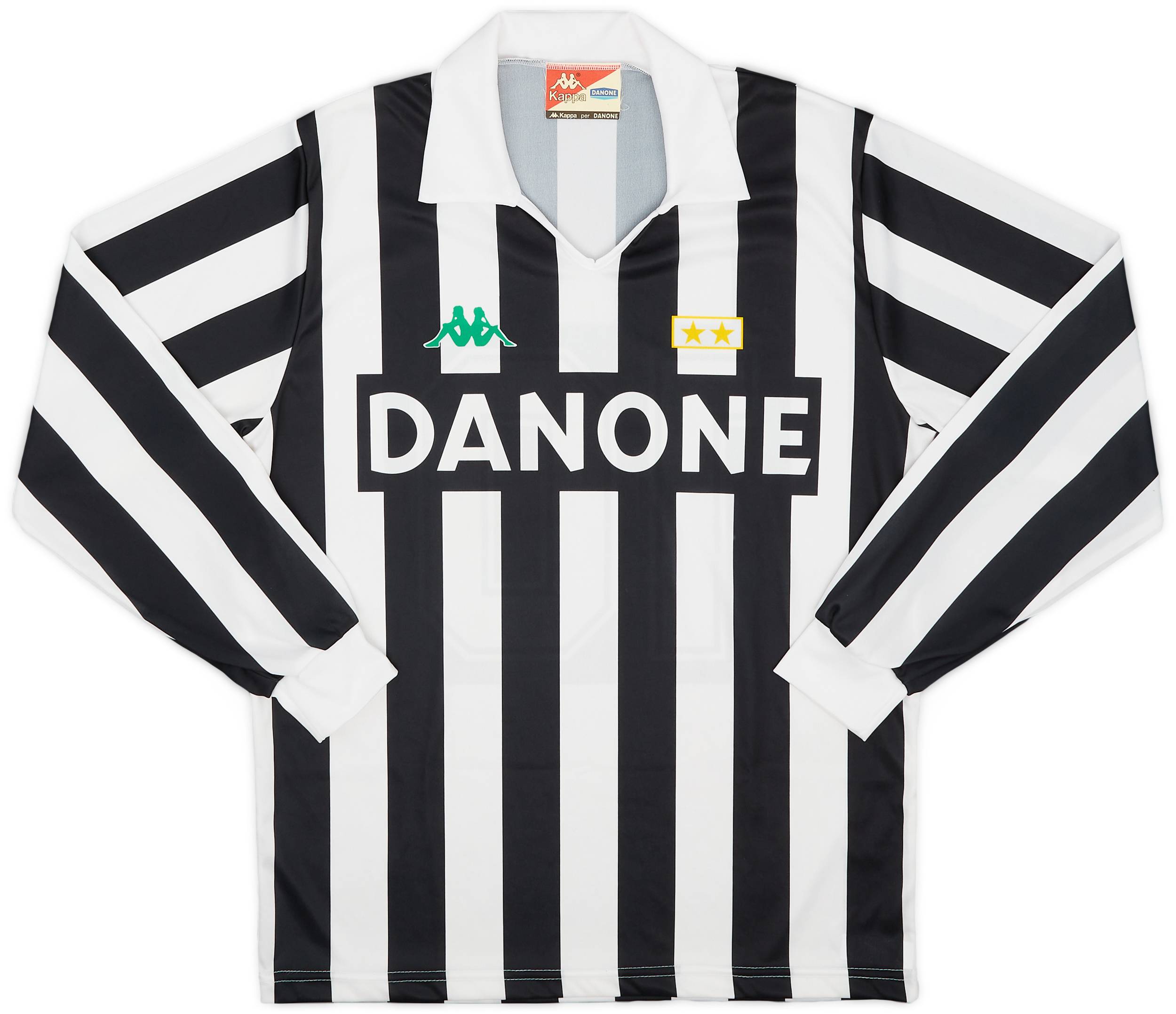 1992-94 Juventus Home L/S Shirt #10 - 8/10 - (L)