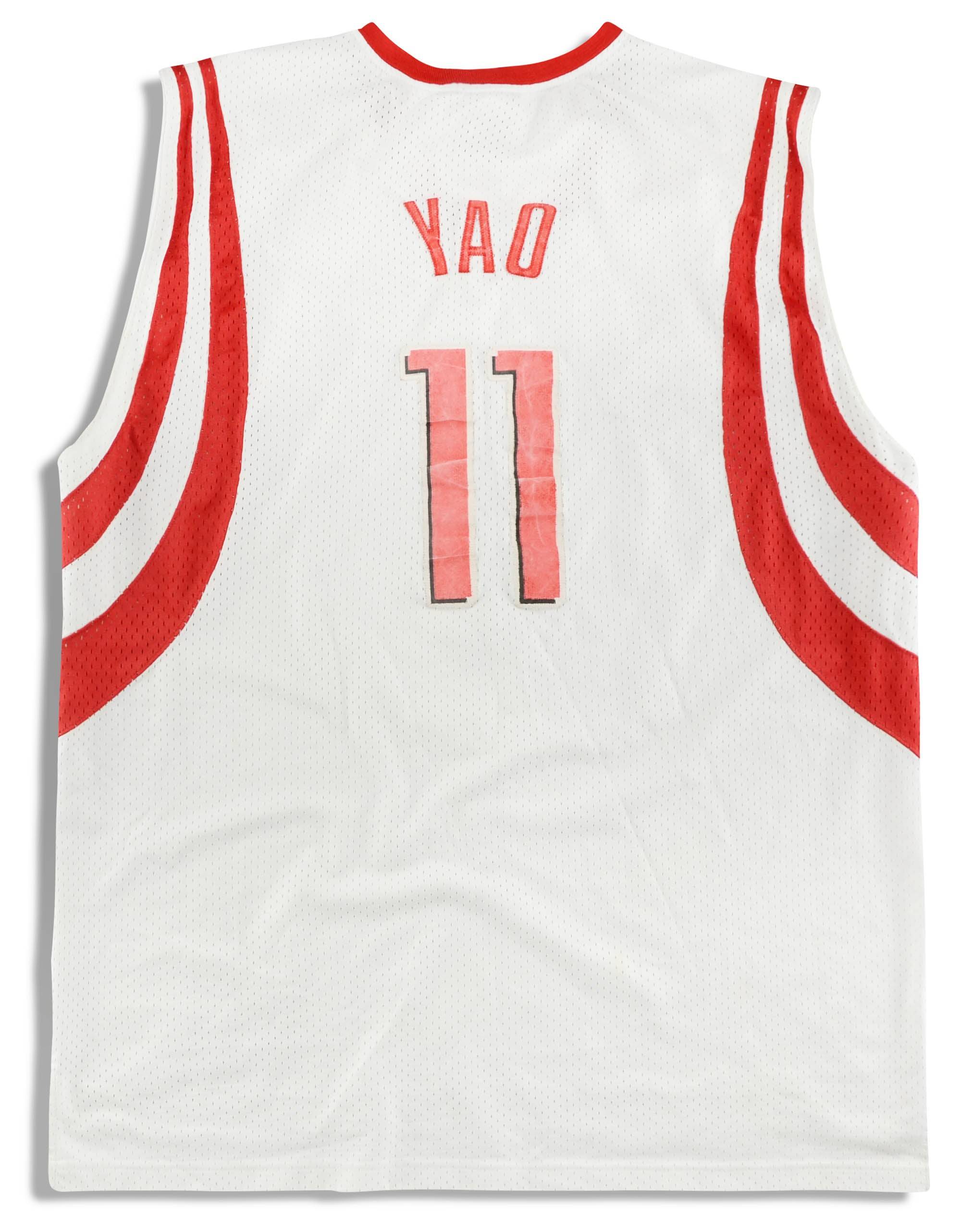 2006-10 Houston Rockets Yao #11 adidas Swingman Jersey (Home) XXL