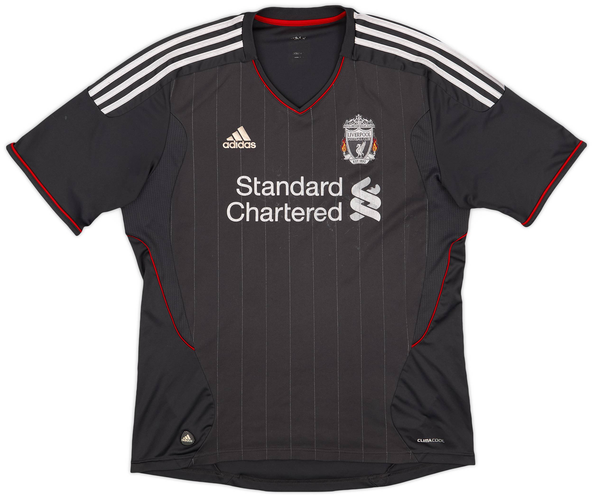 2011-12 Liverpool Away Shirt - 4/10 - (XL)