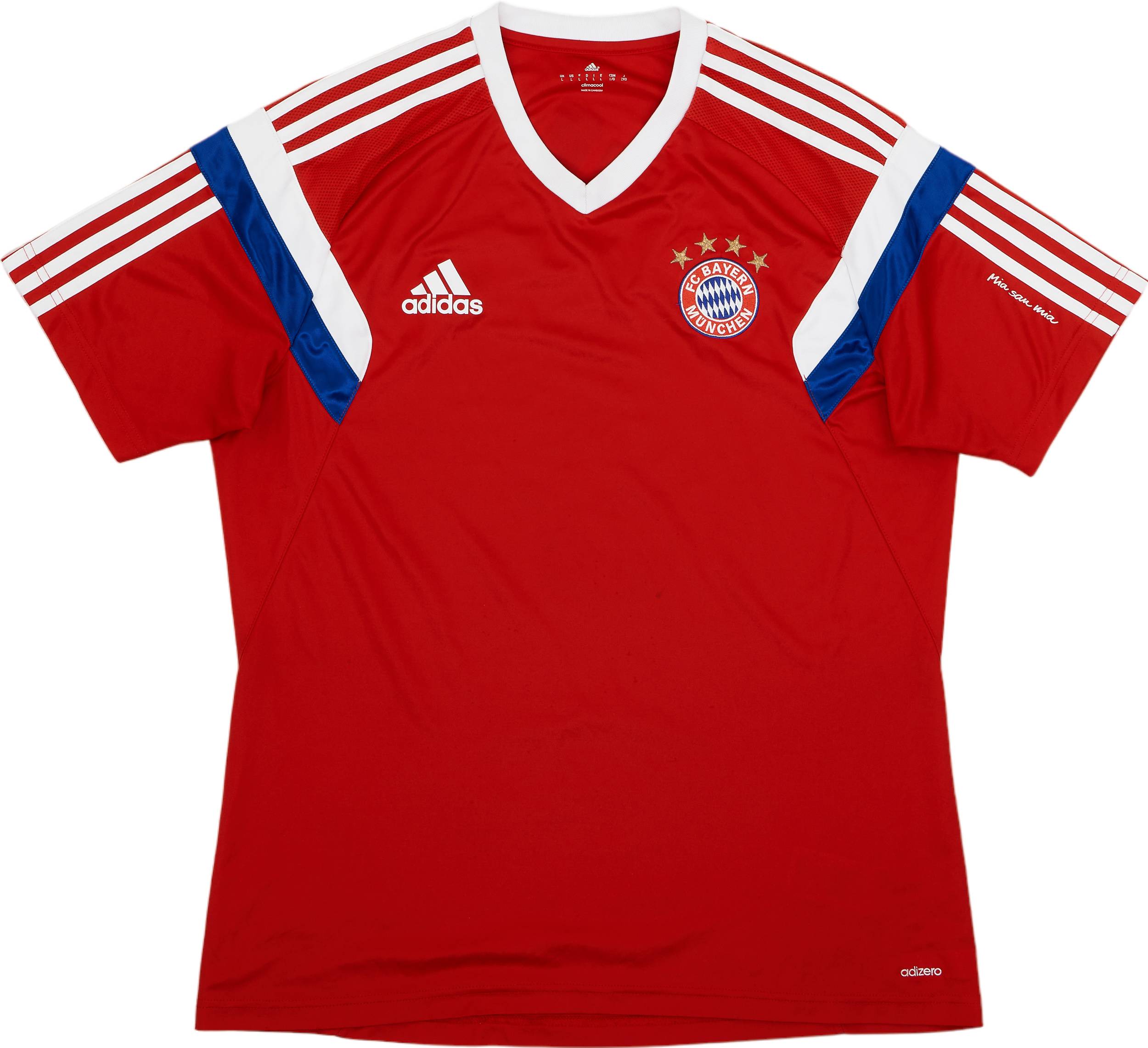 2014-15 Bayern Munich adidas Training Shirt - 7/10 - (L)