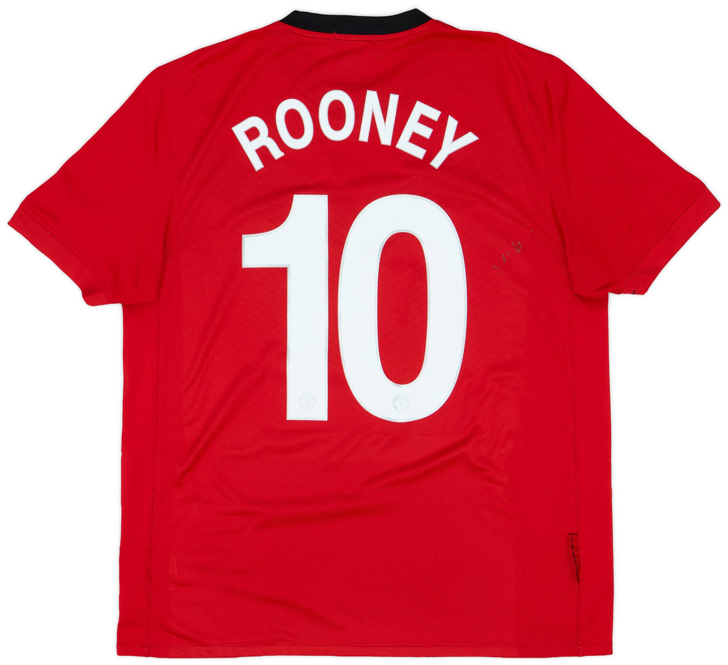 2009-10 Manchester United Home Shirt Rooney #10 - 7/10 - (L)