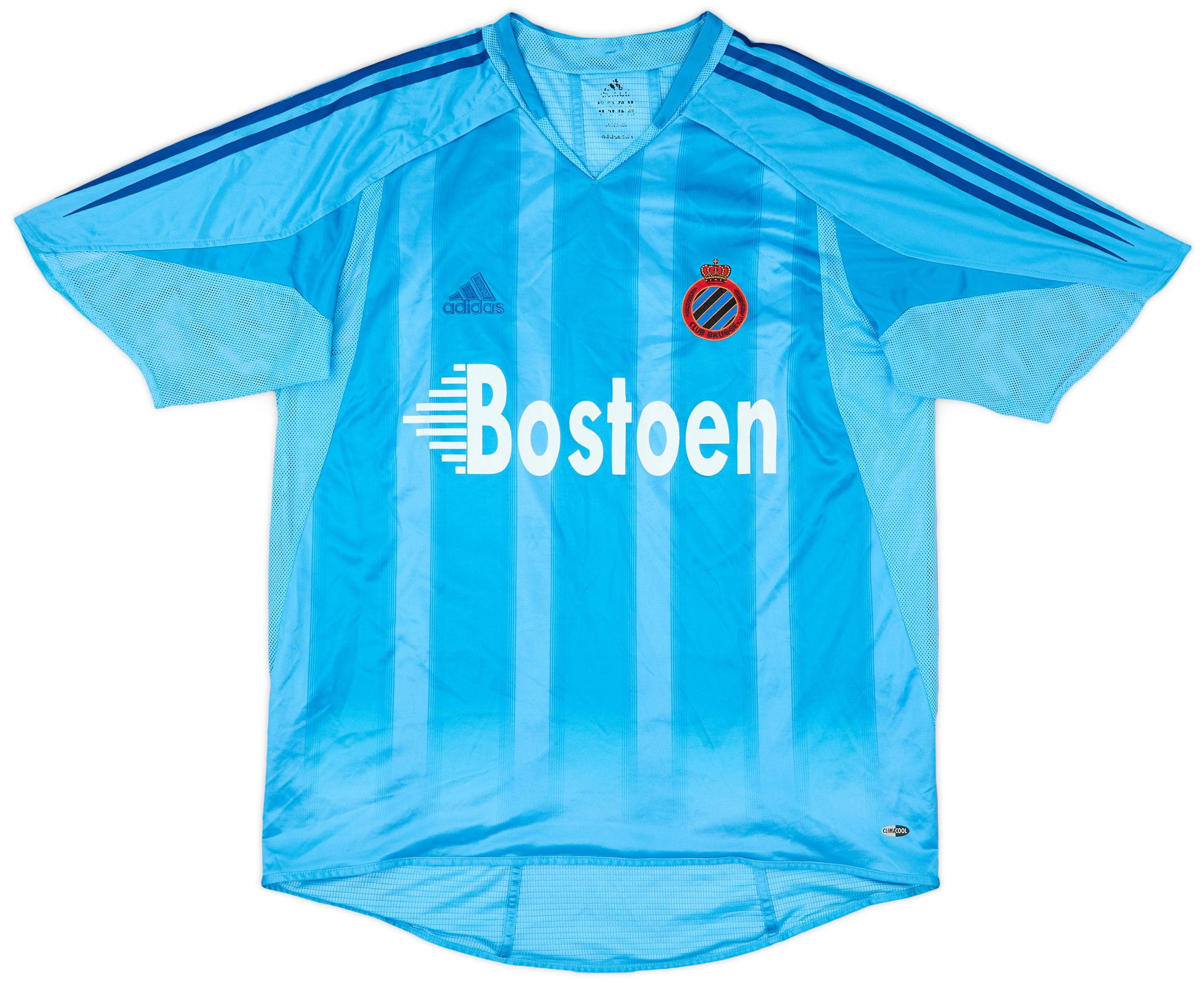 2004-05 Club Brugge Player Issue Away Shirt - 8/10 - (XL)