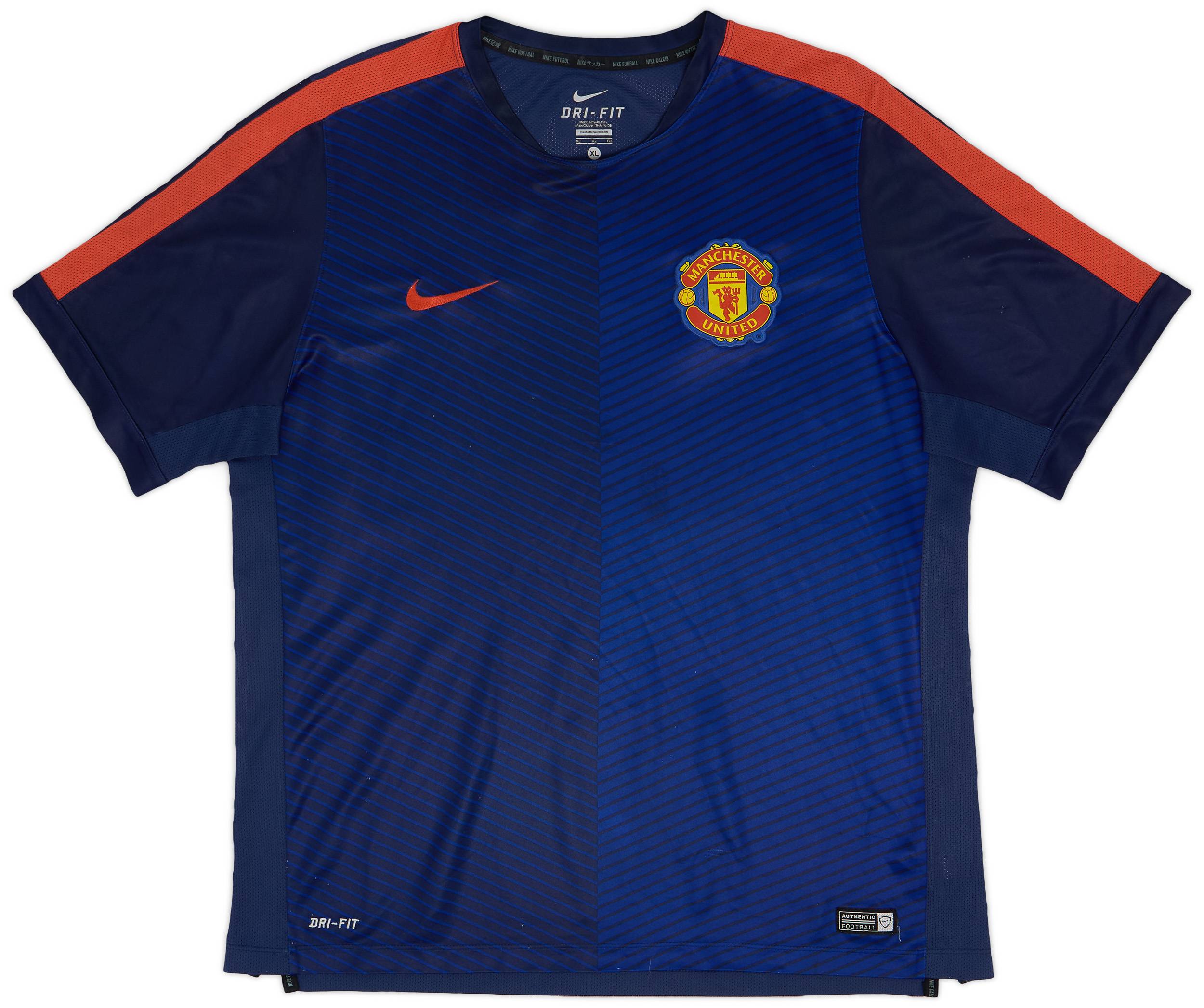 2014-15 Manchester United Nike Training Shirt - 8/10 - (XL)