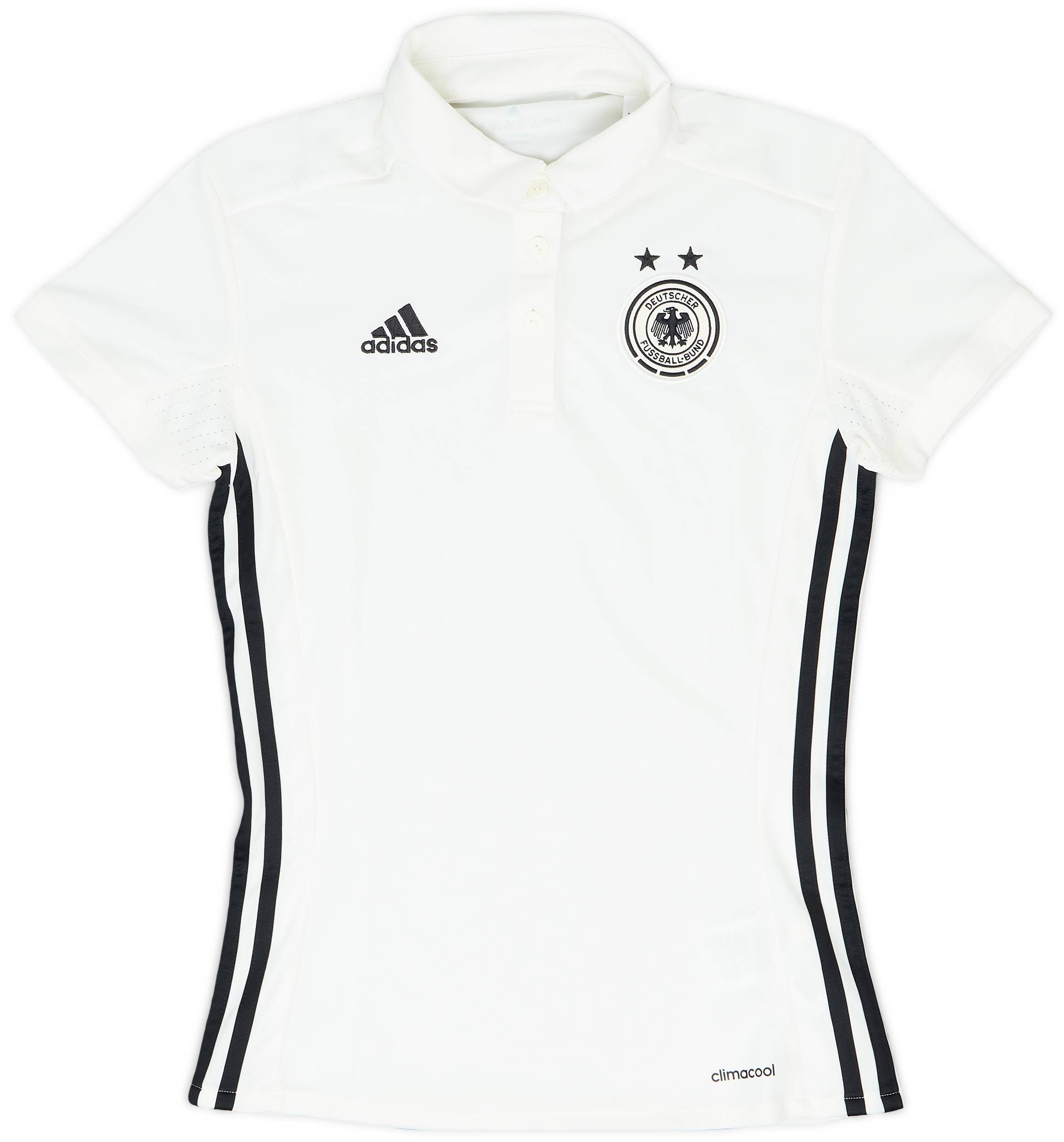 2017 Germany Women's Home Shirt - 9/10 - (Women's XXS)