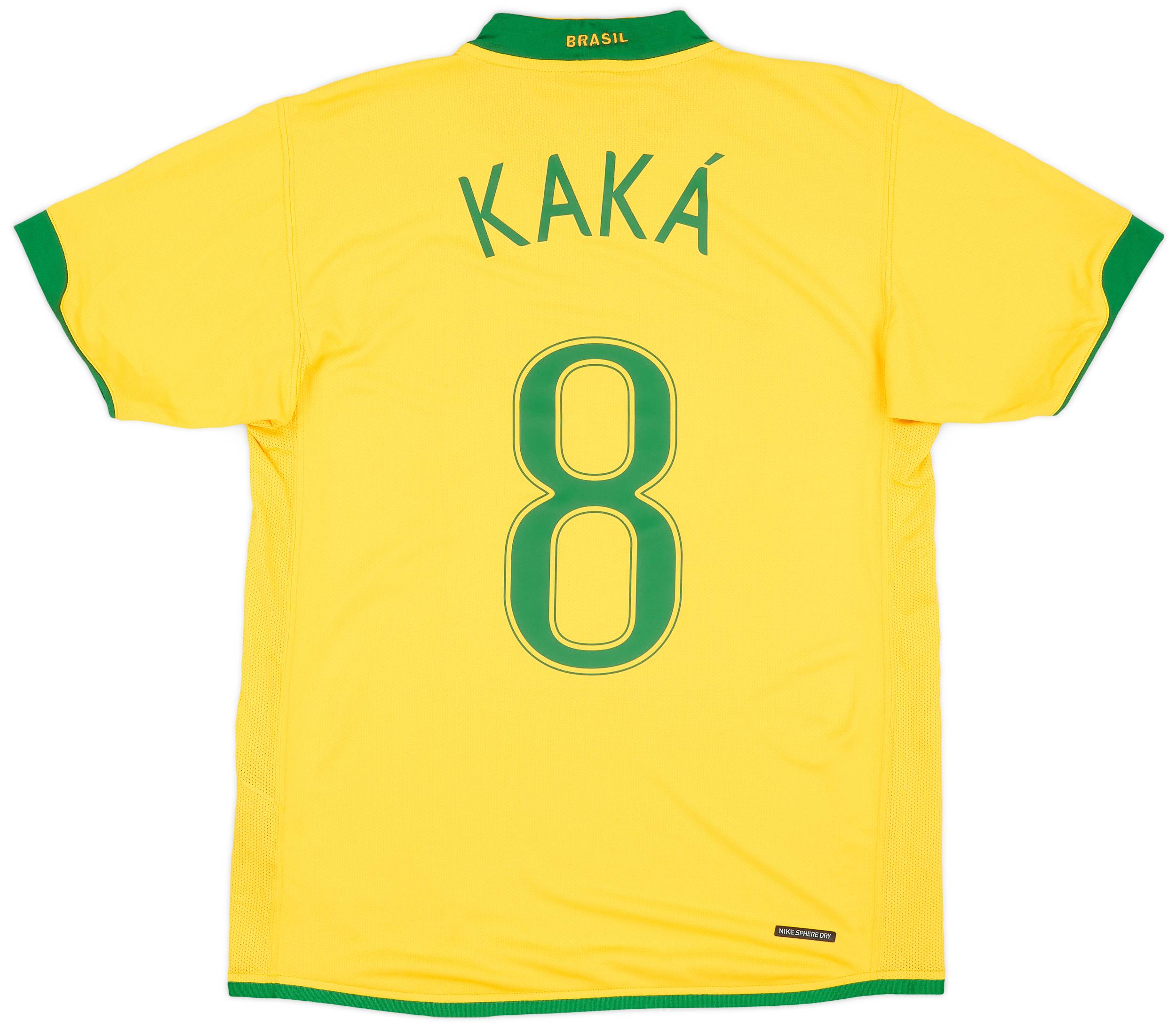 期間限定お買い得商品 |  通販 2006-08 Brazil (M) - 7/10 - #8 Kaka Shirt Home ダイエット・健康