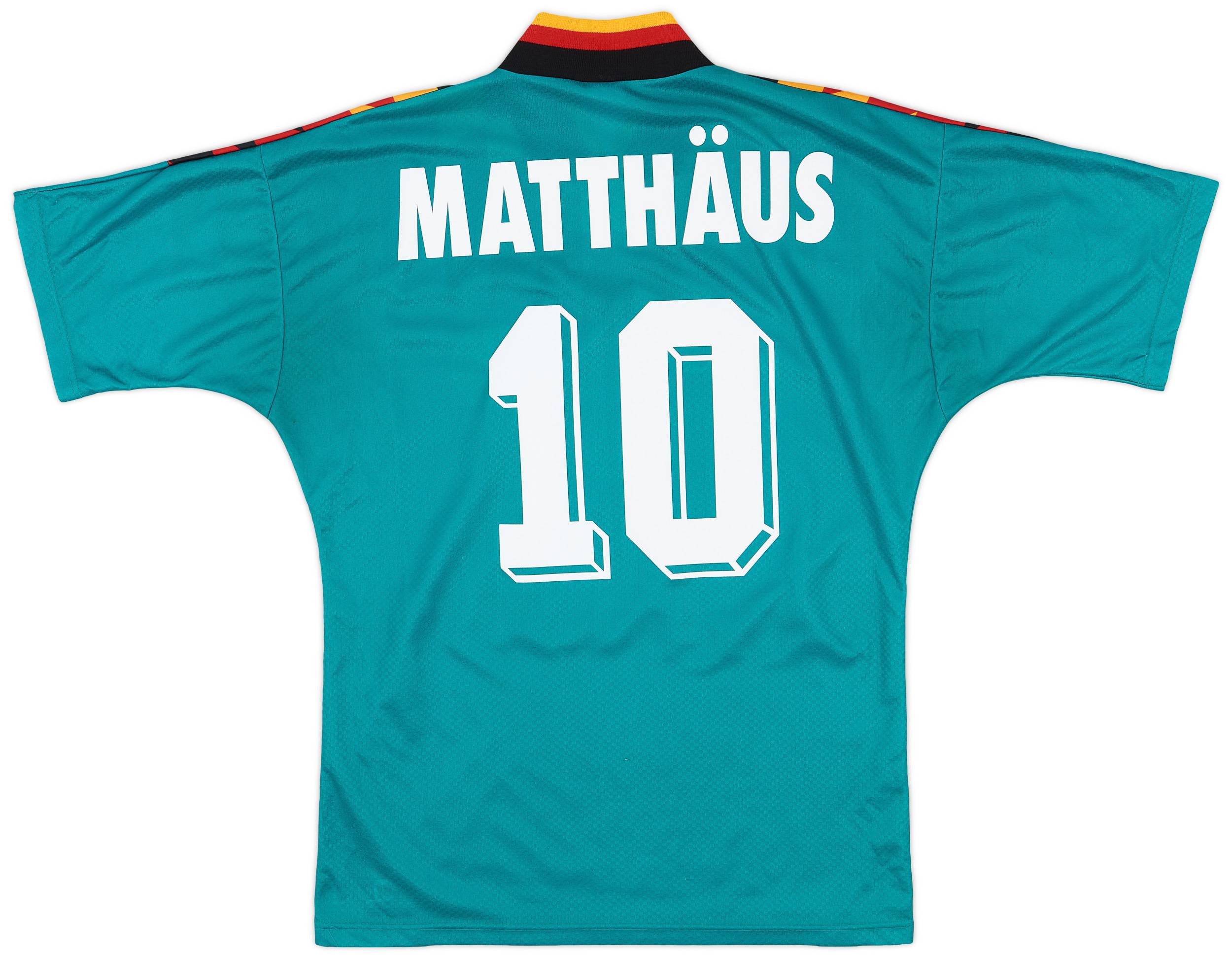 1994-96 Germany Away Shirt Matthaus #10 - 9/10 - (M)
