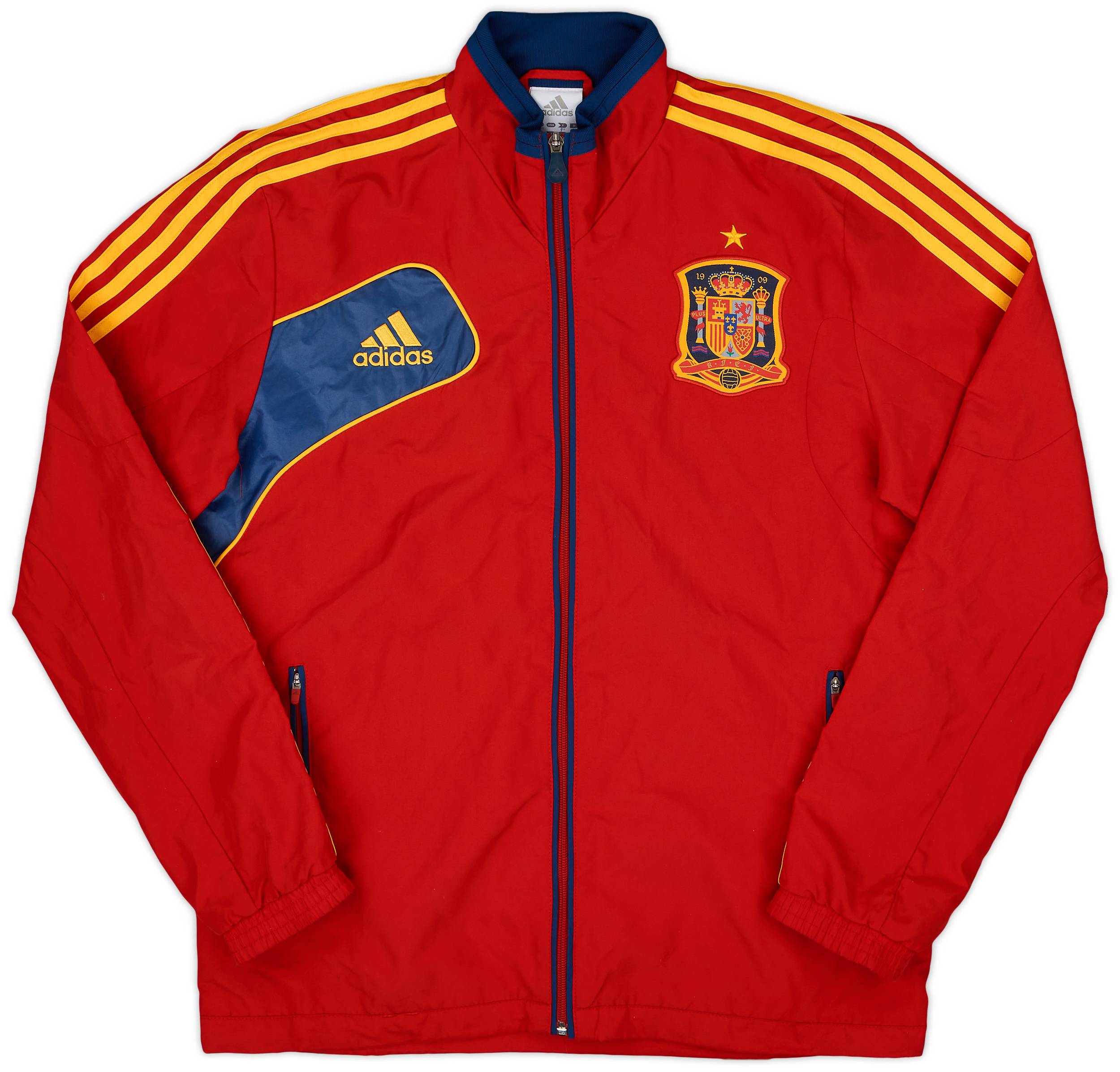 2011-12 Spain adidas Track Jacket - 8/10 - (M)