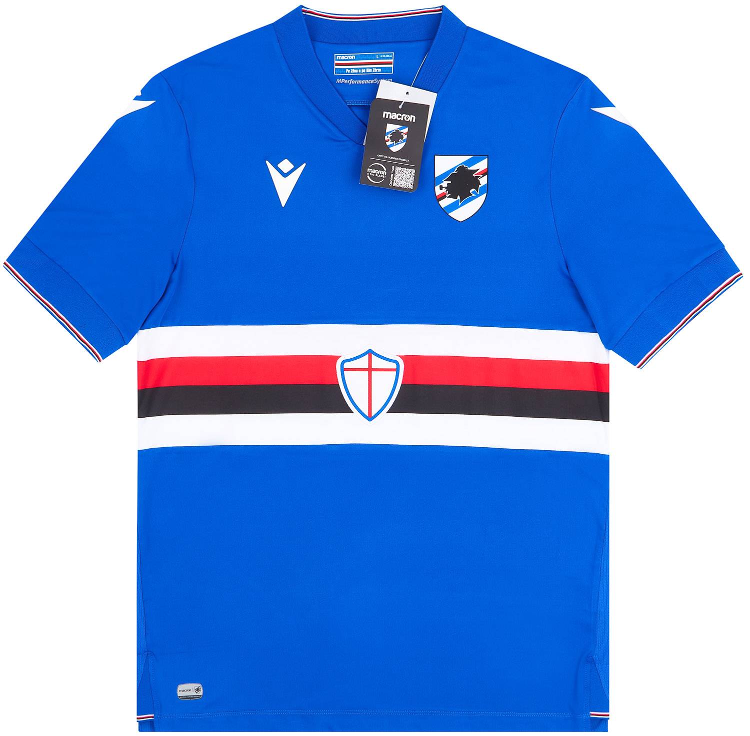 2022-23 Sampdoria Home Shirt
