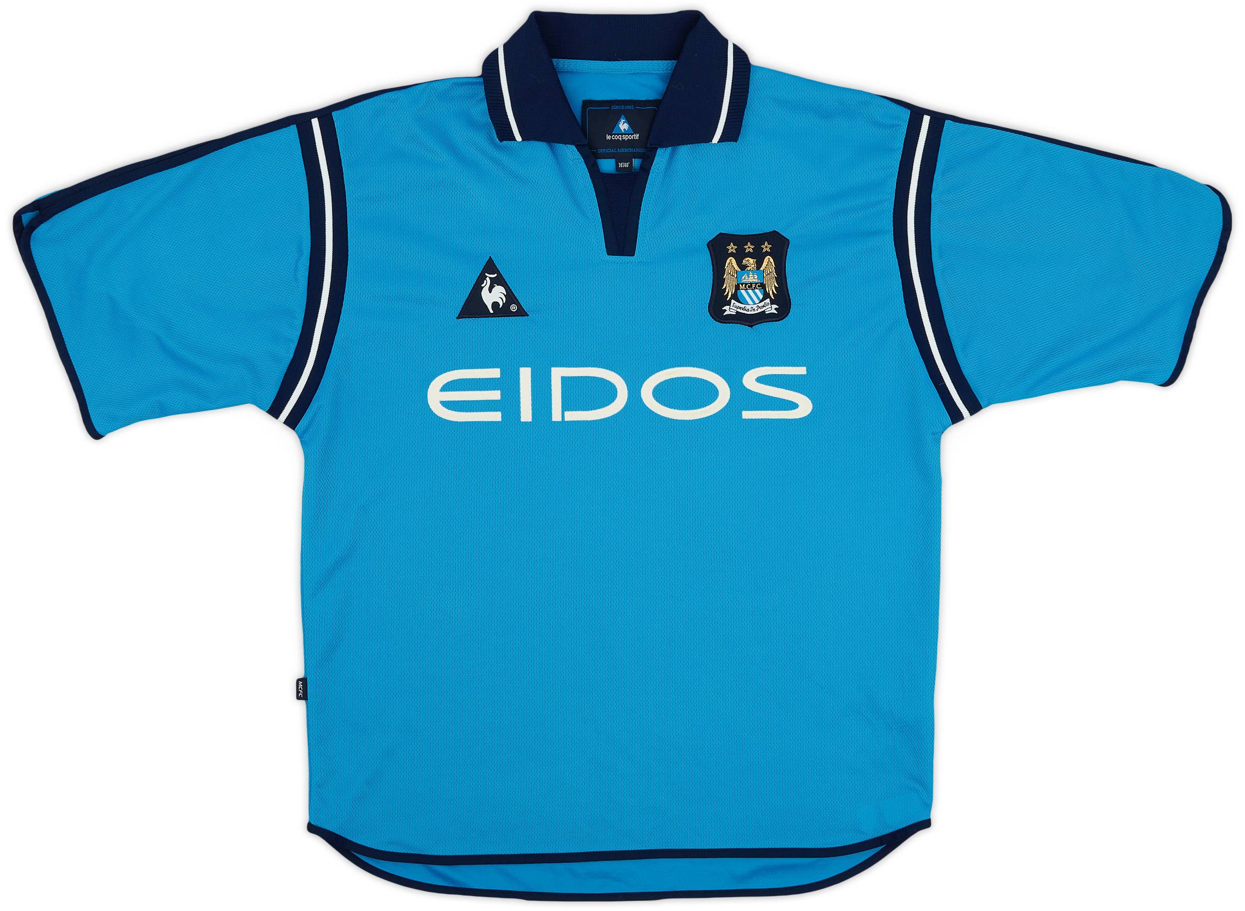 2001-02 Manchester City Home Shirt - 8/10 - (M)