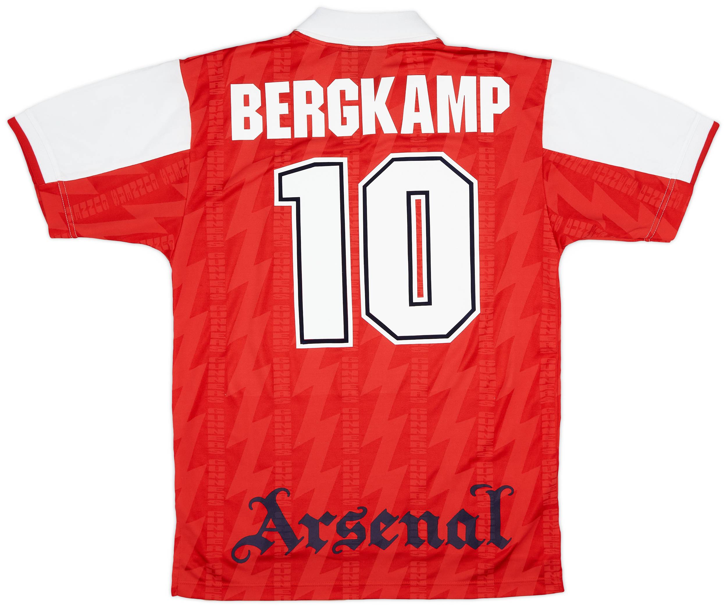 1994 96 Arsenal Home Shirt Bergkamp 10 9 10 M