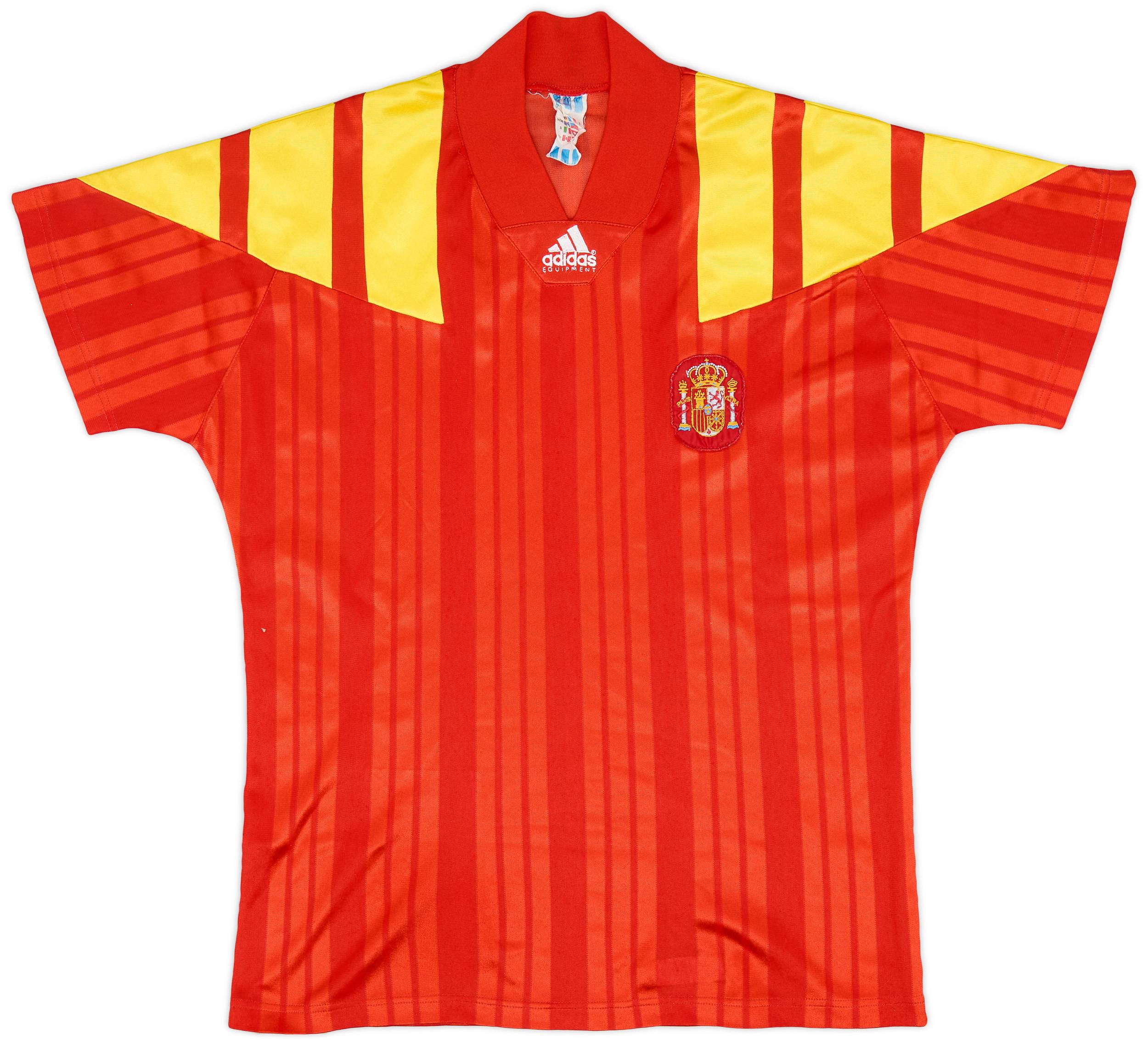 1992-94 Spain Home Shirt - 8/10 - (S)