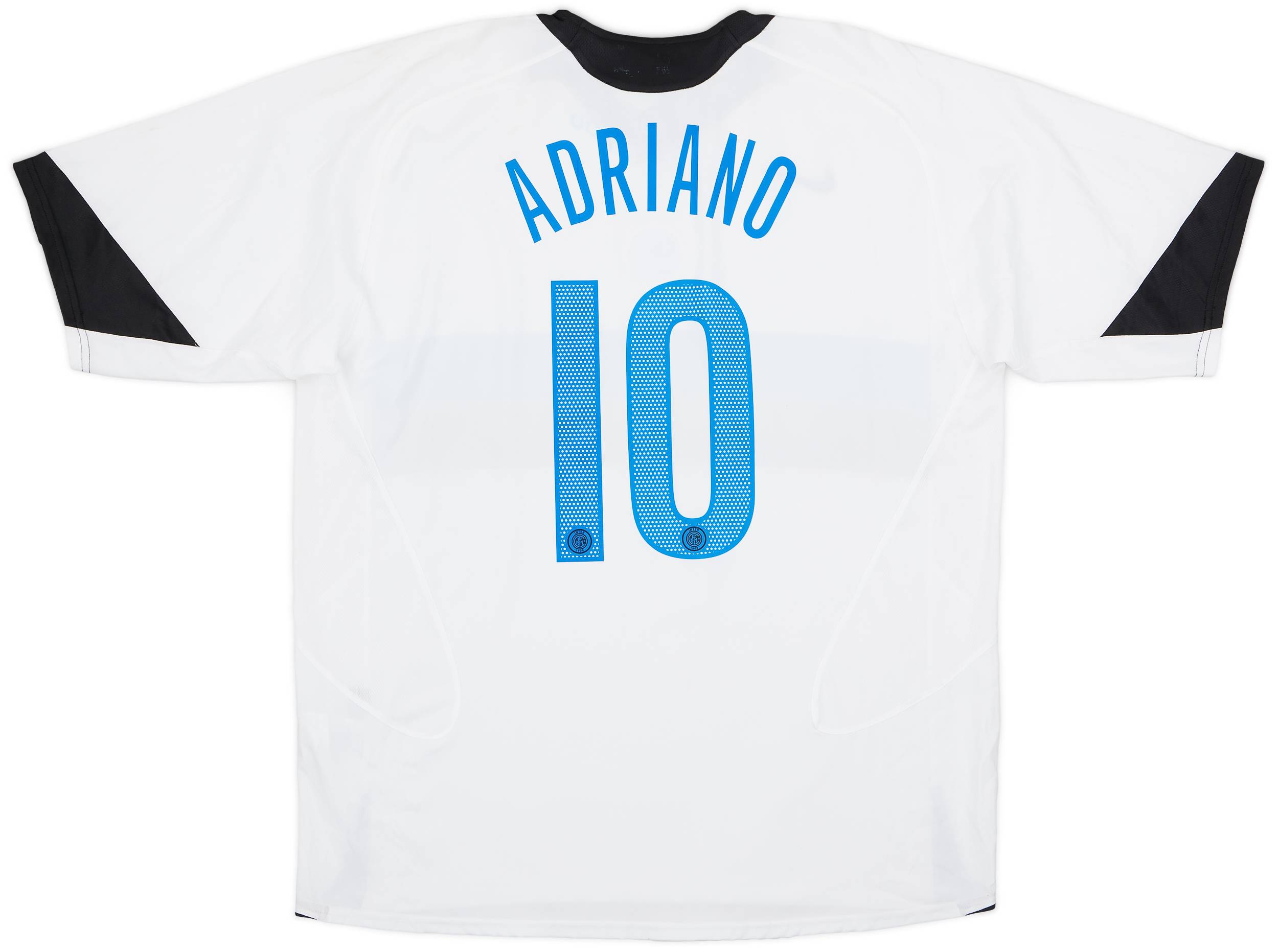 【正規2005-06 NIKE Inter Milan away L/S】 2005-06 Inter Milan Away Shirt - 4/10 - (XL)