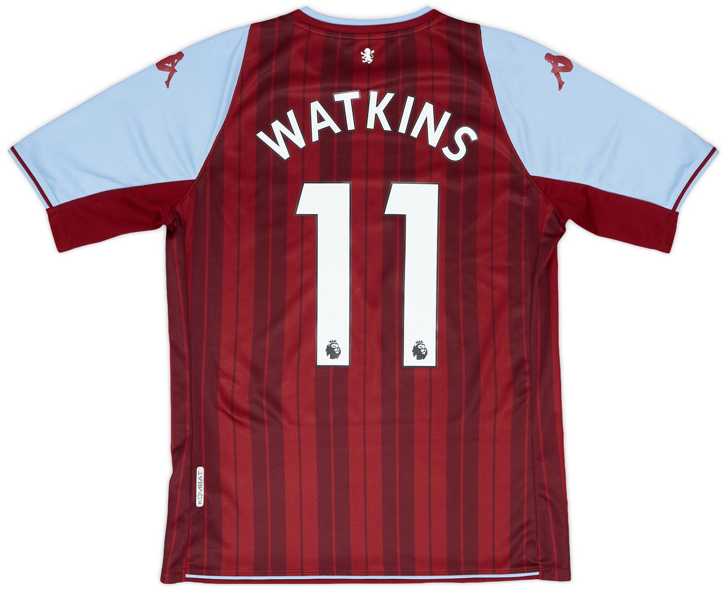 2021-22 Aston Villa Home Shirt Watkins #11 - 7/10 - (M)