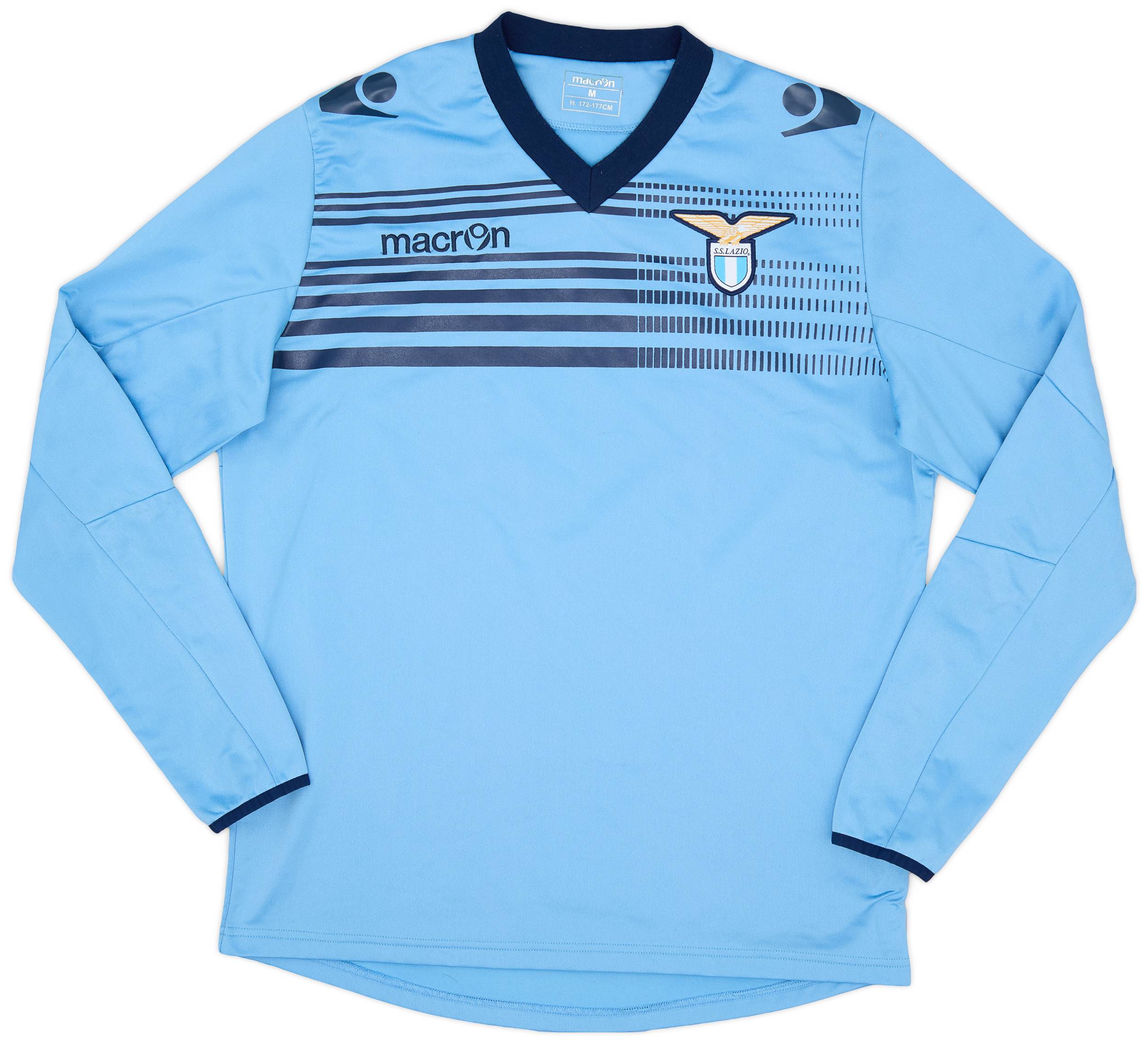 2014-15 Lazio Macron Training L/S Shirt - 9/10 - (M)