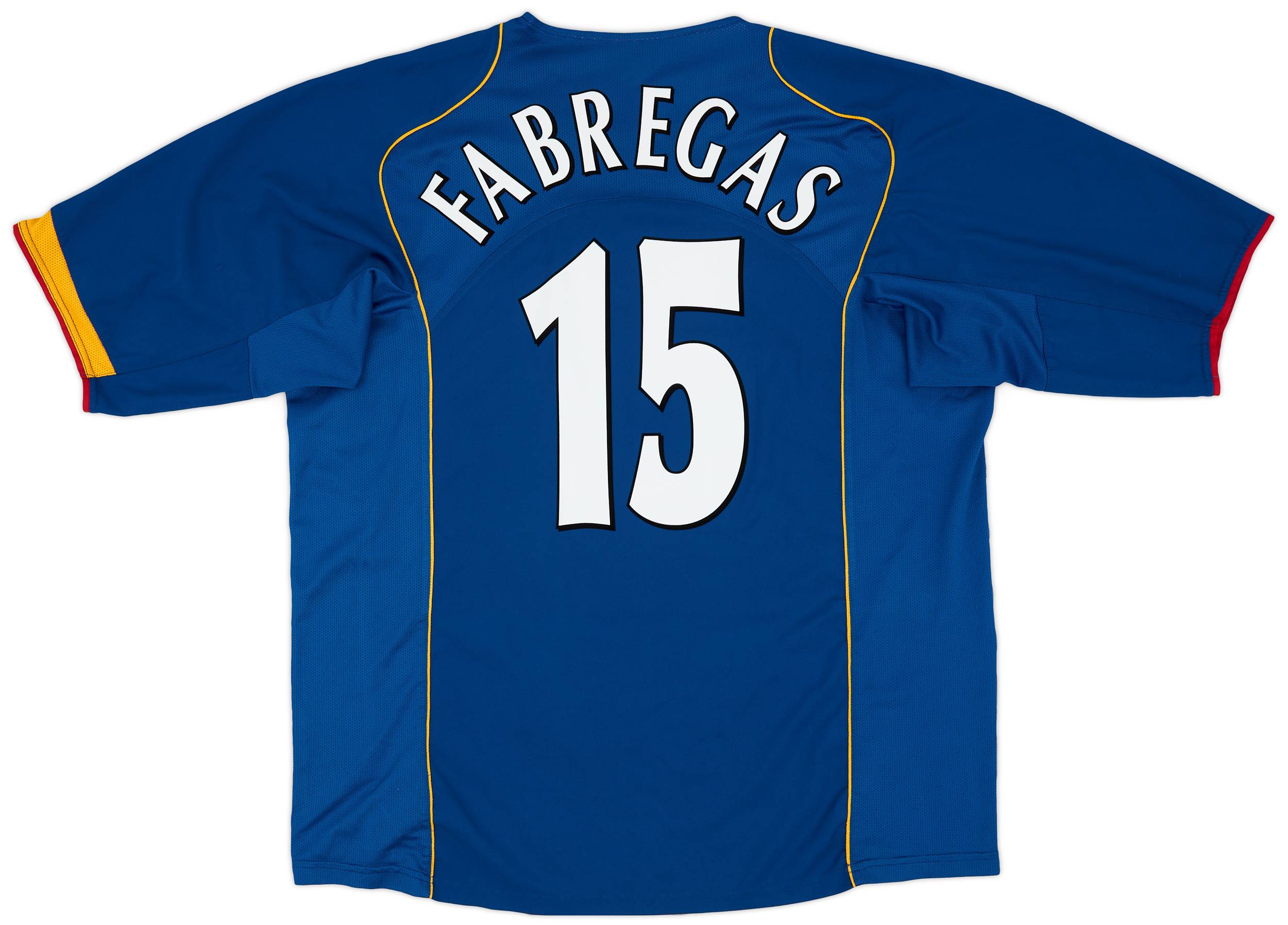 2004-06 Arsenal Away Shirt Fabregas #15 - 8/10 - (L)