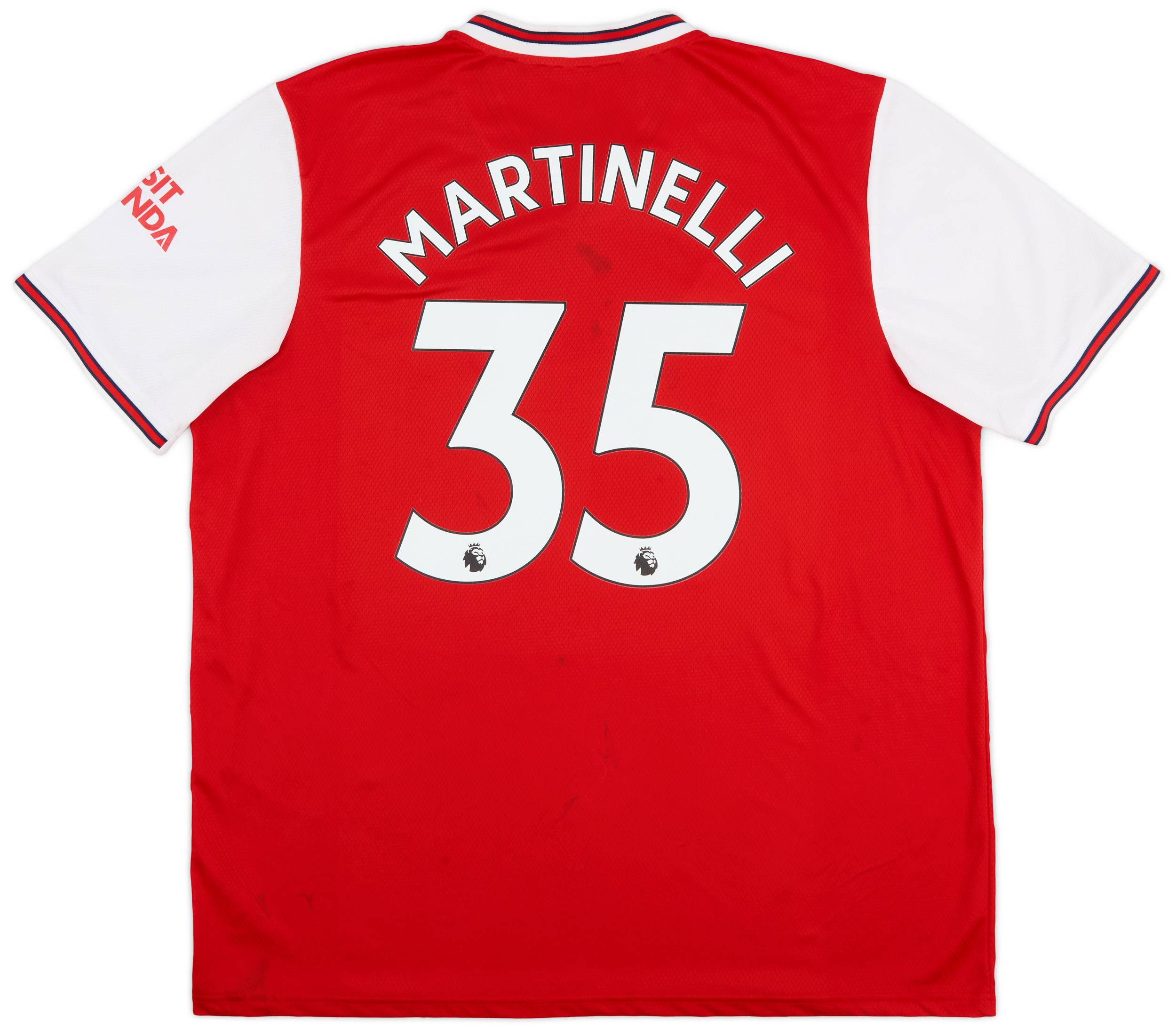 2019-20 Arsenal Home Shirt Martinelli #35 - 6/10 - (XXL)