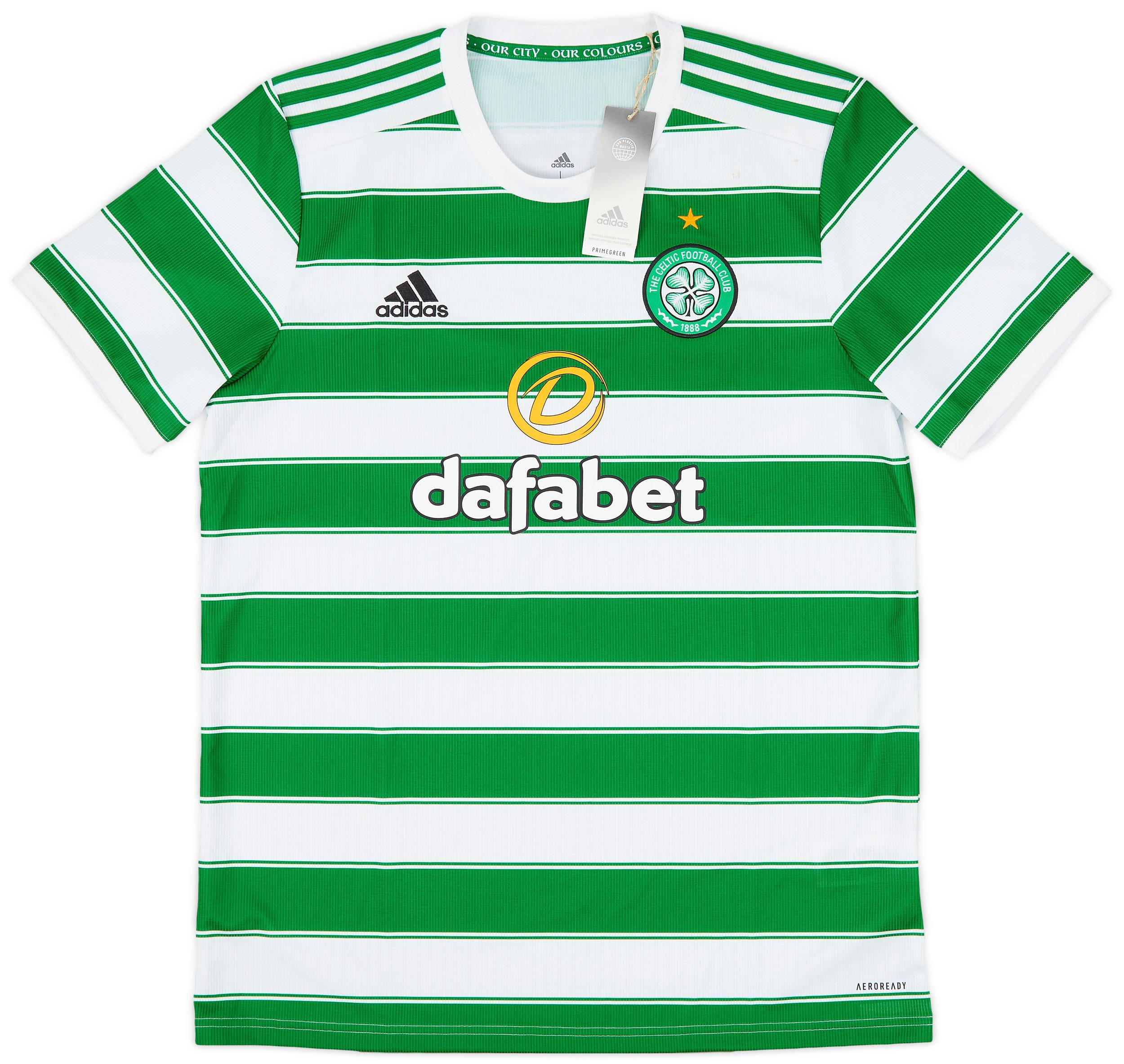 2021-22 Celtic Home Shirt (L)