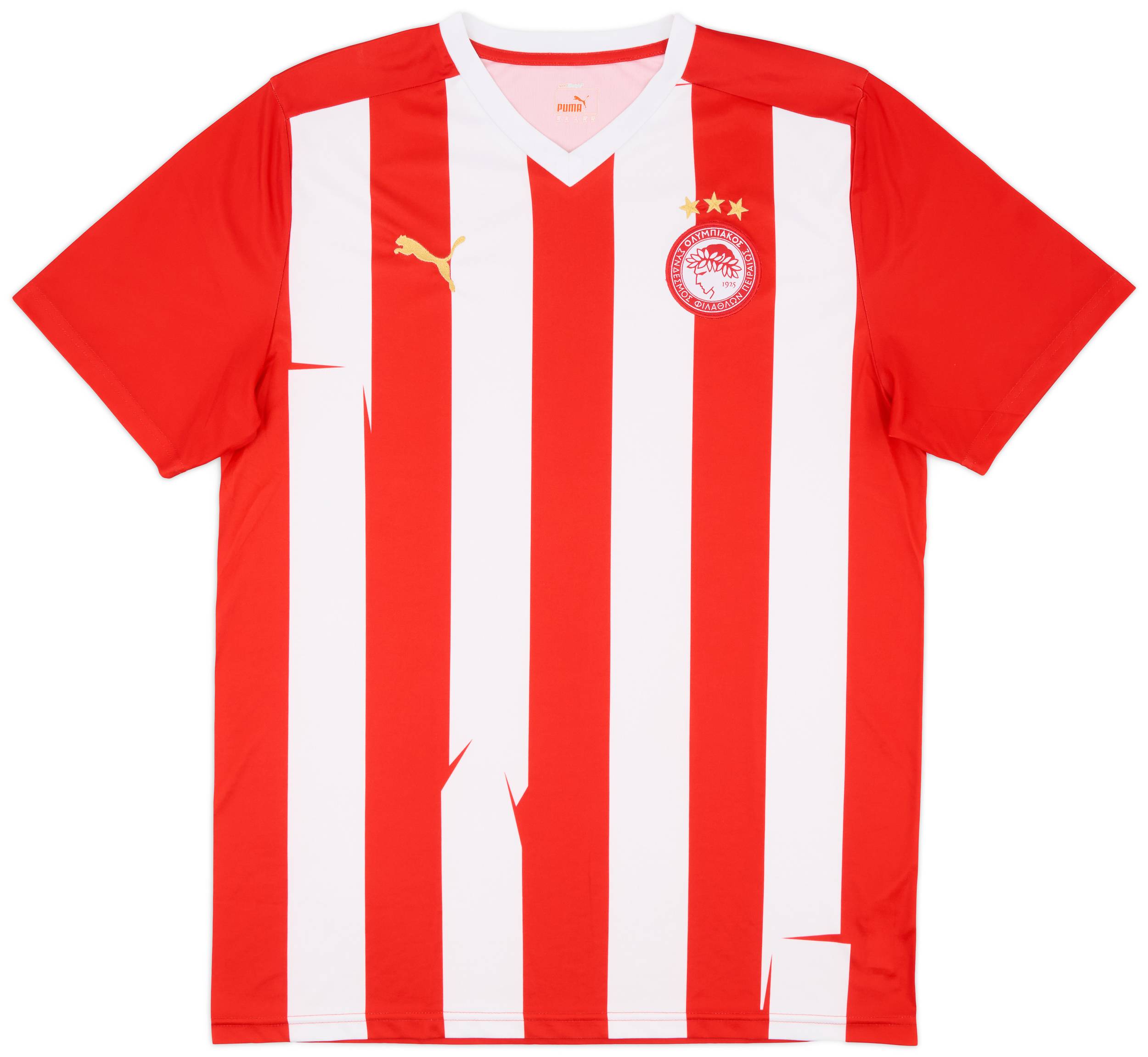 2012-13 Olympiakos Basic Home Shirt - 8/10 - (L)