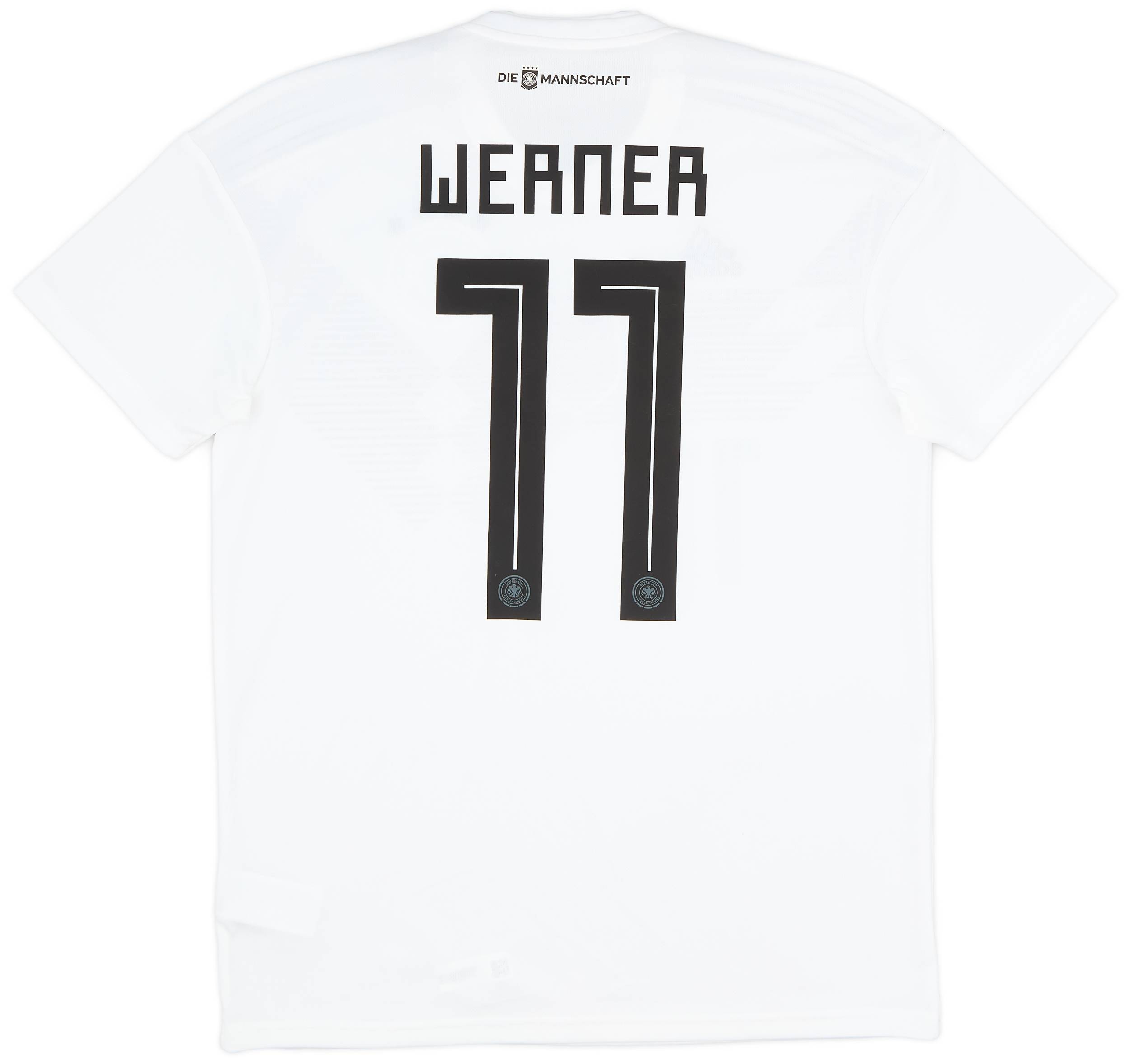 2018-19 Germany Home Shirt Werner #11 - 9/10 - (M)