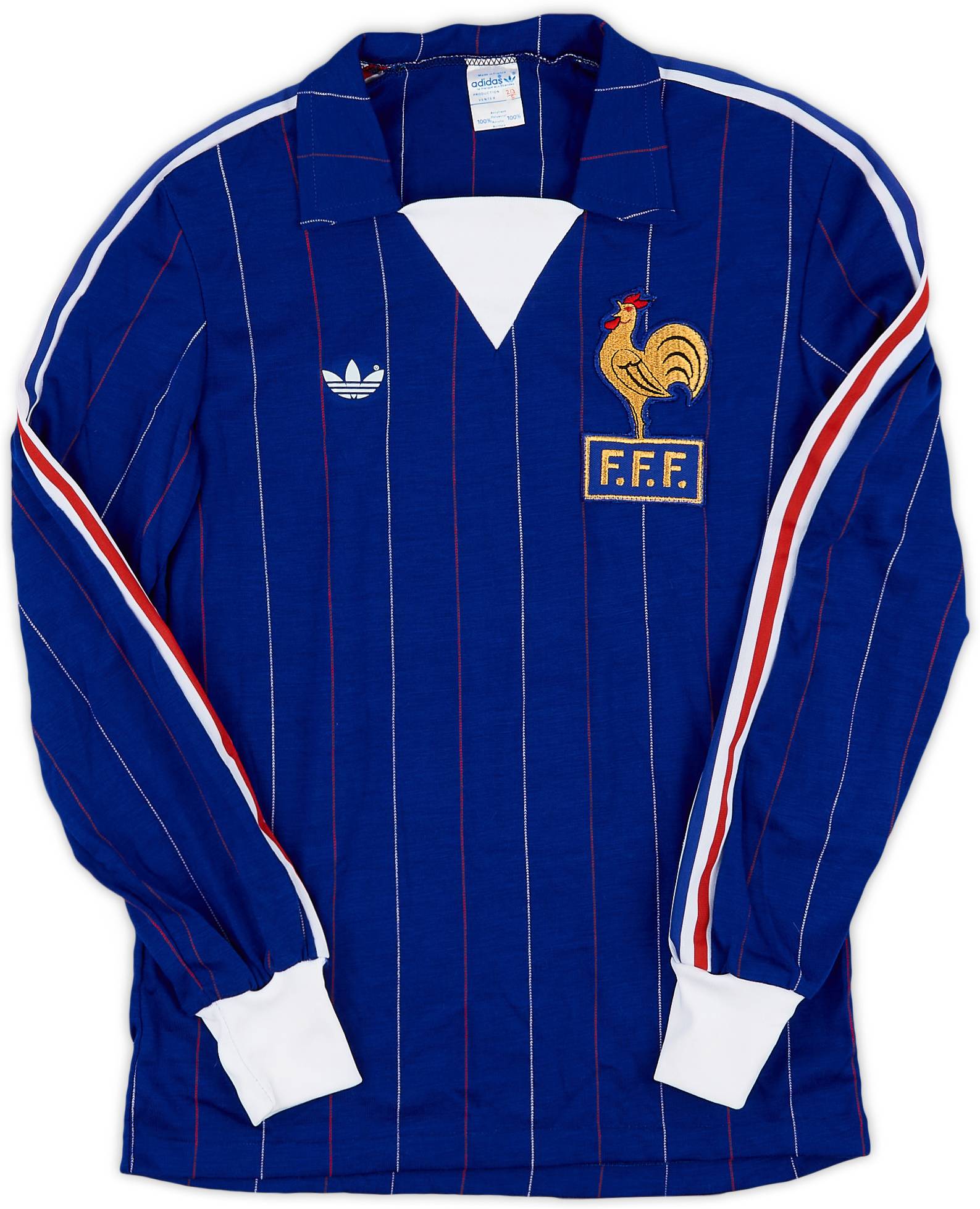 【Special Archives】 80s French vintage 1980-82 France Home L/S Shirt - 9/10 - (S)