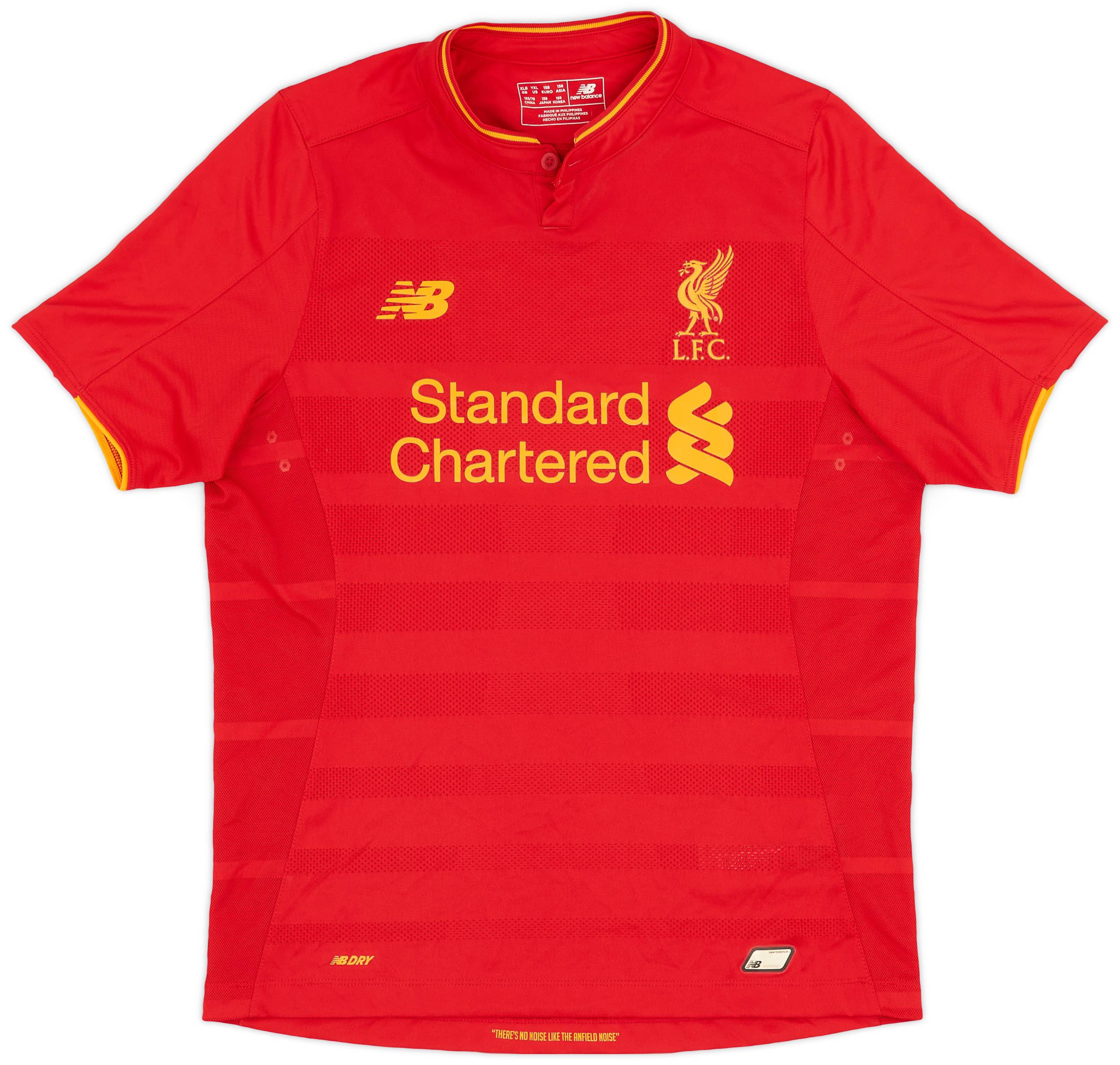 2016-17 Liverpool Home Shirt - 10/10 - (XL.Boys)