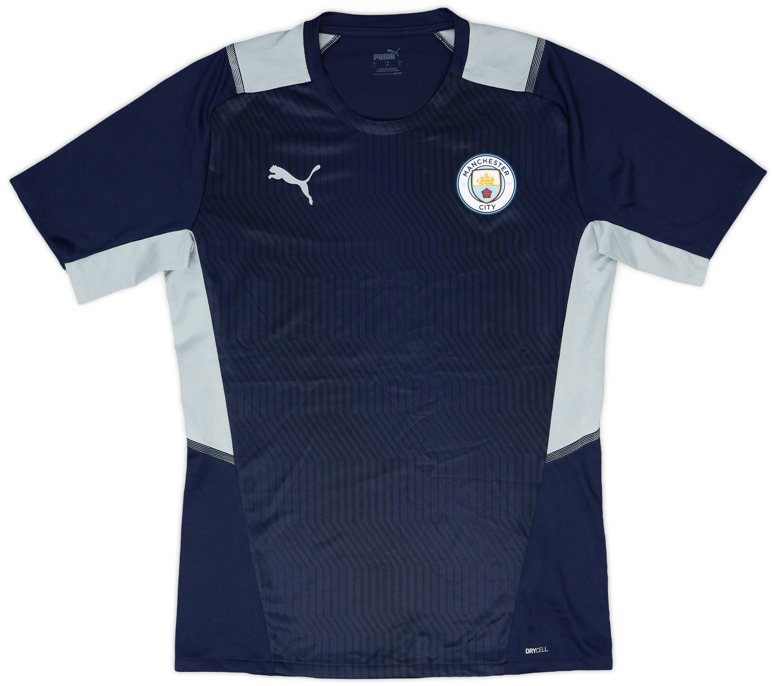 2021-22 Manchester City Puma Training Shirt - 9/10 - (L)