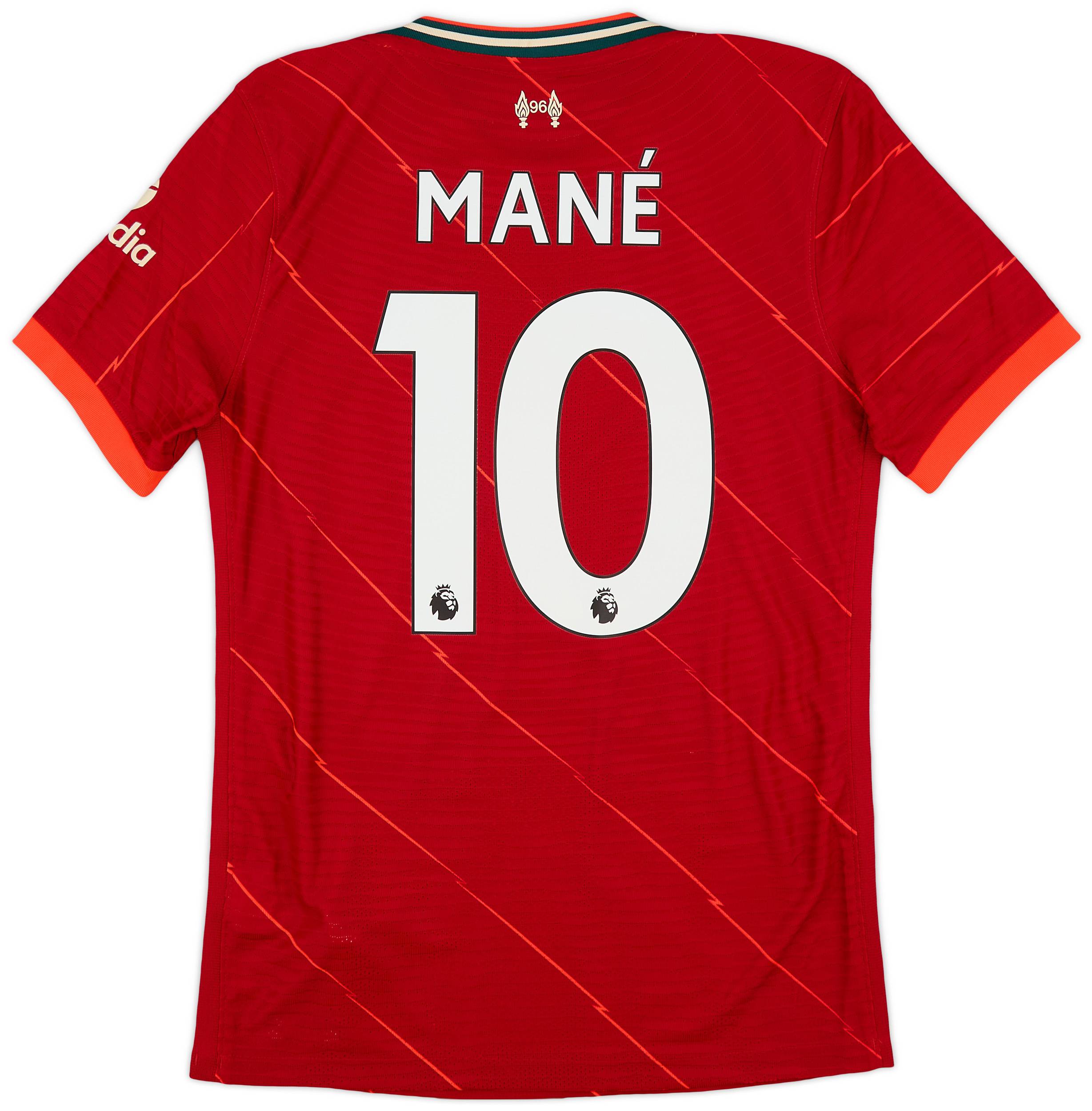 2021-22 Liverpool Authentic Home Shirt Mane #10 (S)