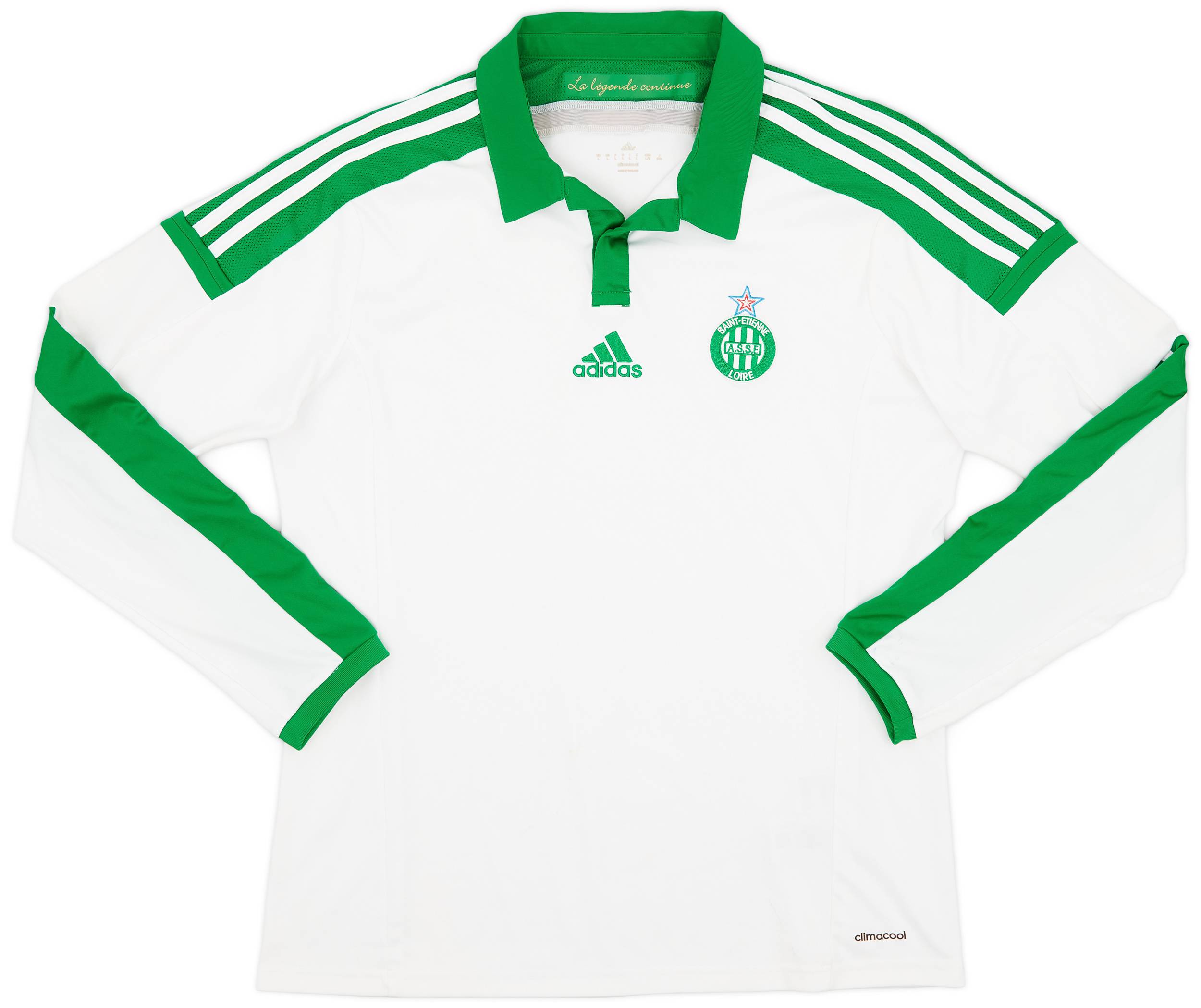 2014-15 Saint Etienne Away L/S Shirt - 7/10 - (L)