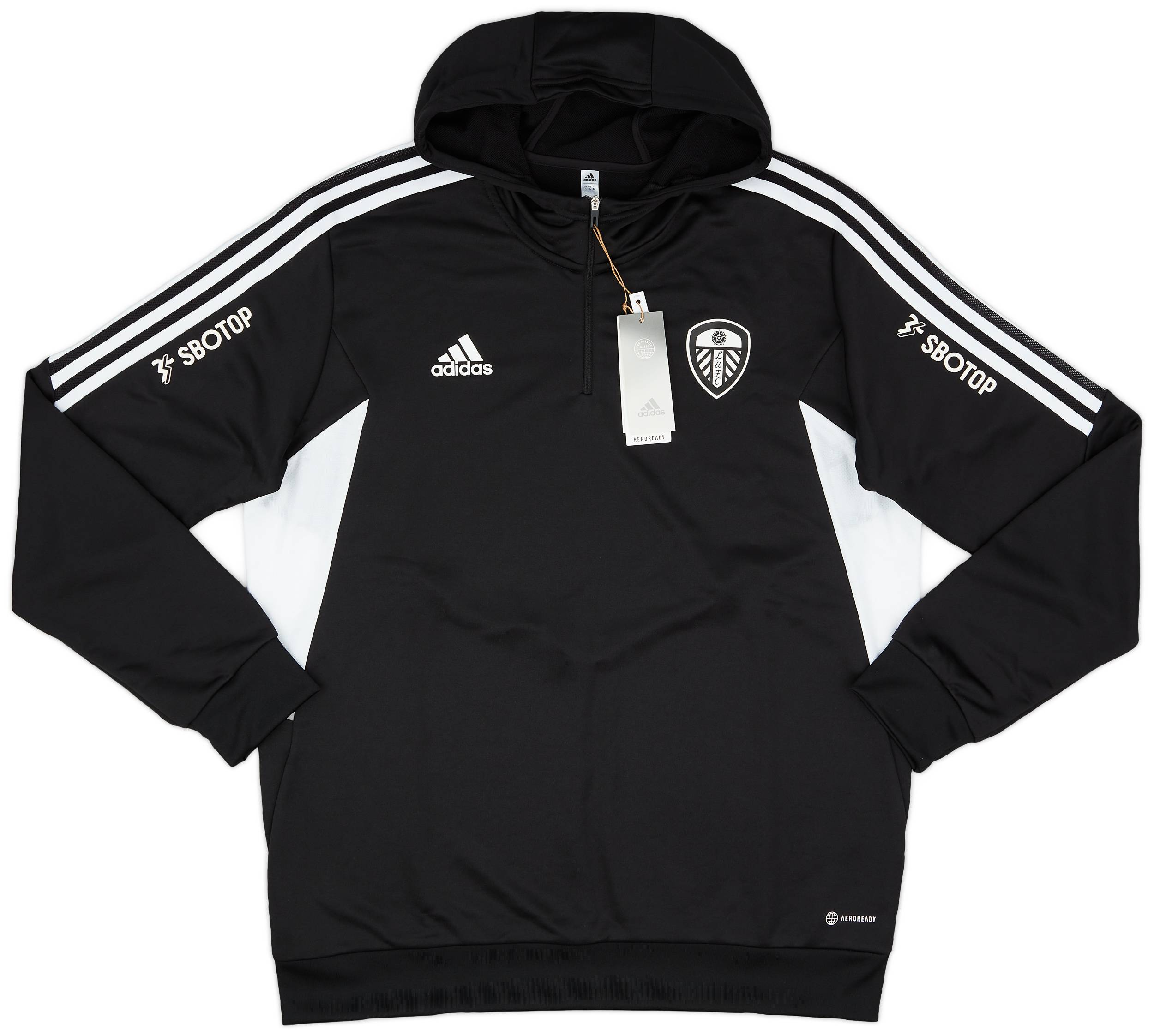 Leeds united zip hoodie deals