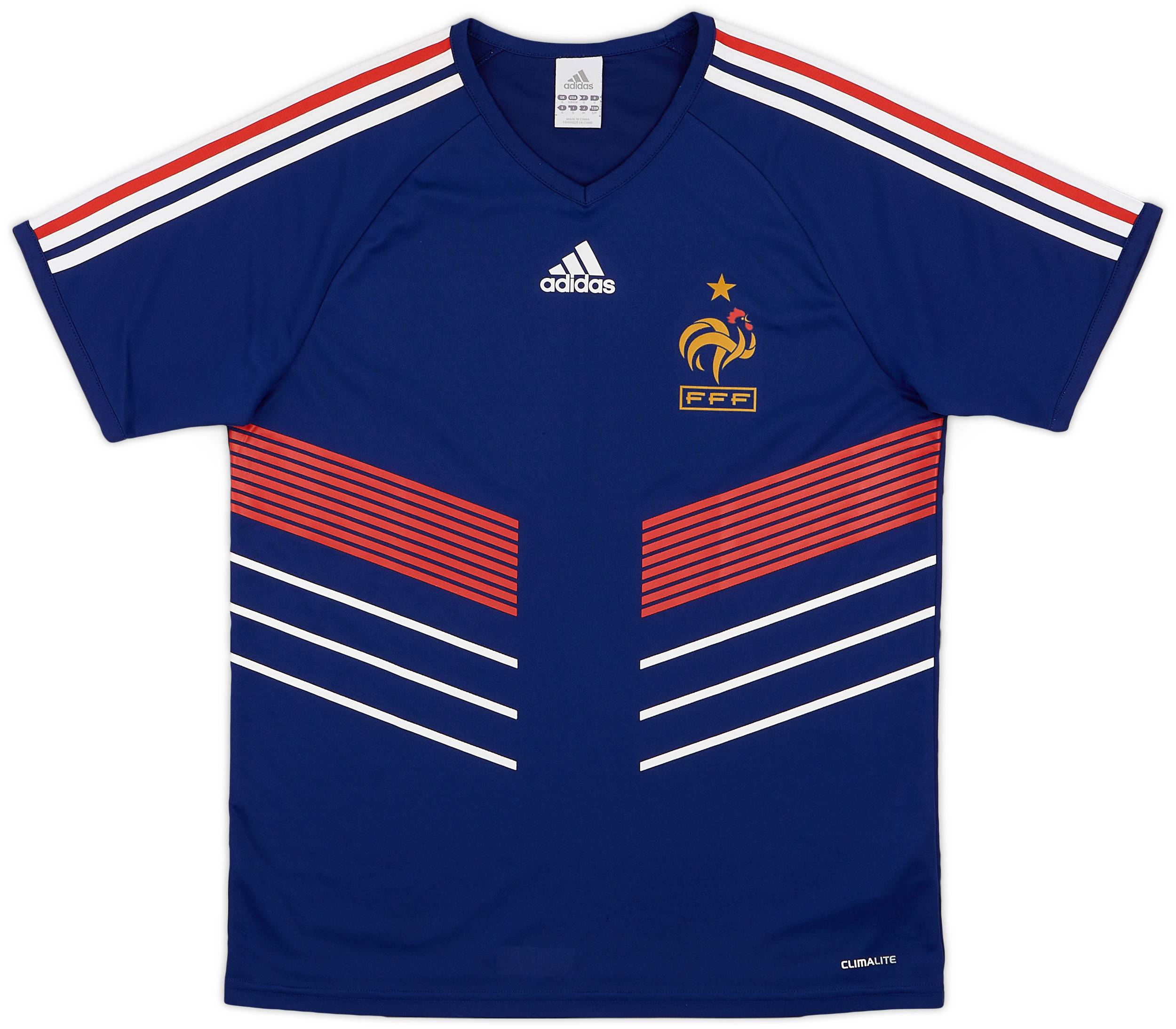 2009-10 France Basic Home Shirt - 9/10 - (S)