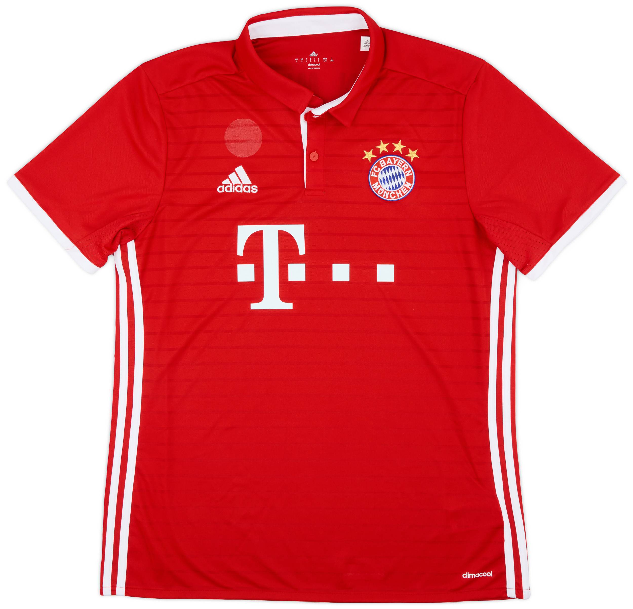 2016-17 Bayern Munich Home Shirt - 6/10 - (L)
