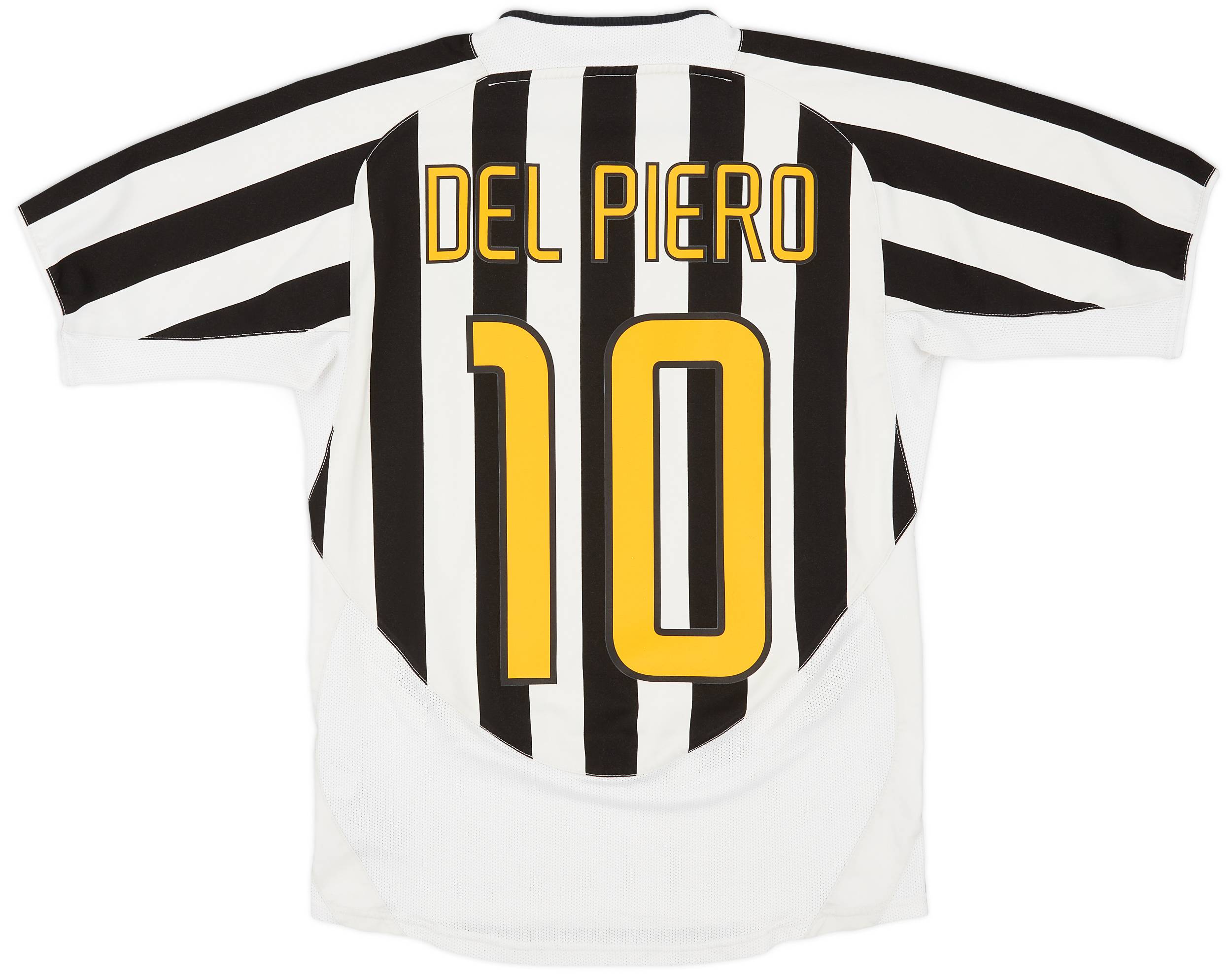 2003-04 Juventus Home Shirt Del Piero #10 - 6/10 - (S)