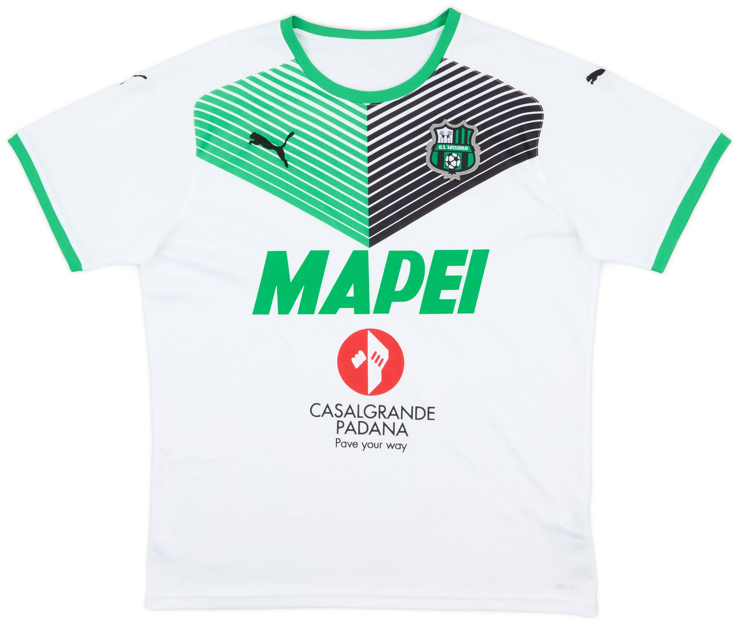 2021-22 Sassulo Puma Away/Training Shirt - 9/10 - (L)
