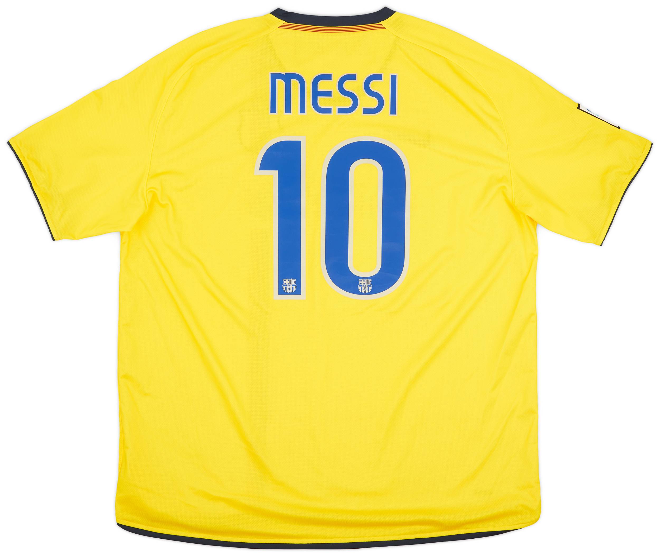 2008-10 Barcelona Away Shirt Messi #10 - 9/10 - (XXL)