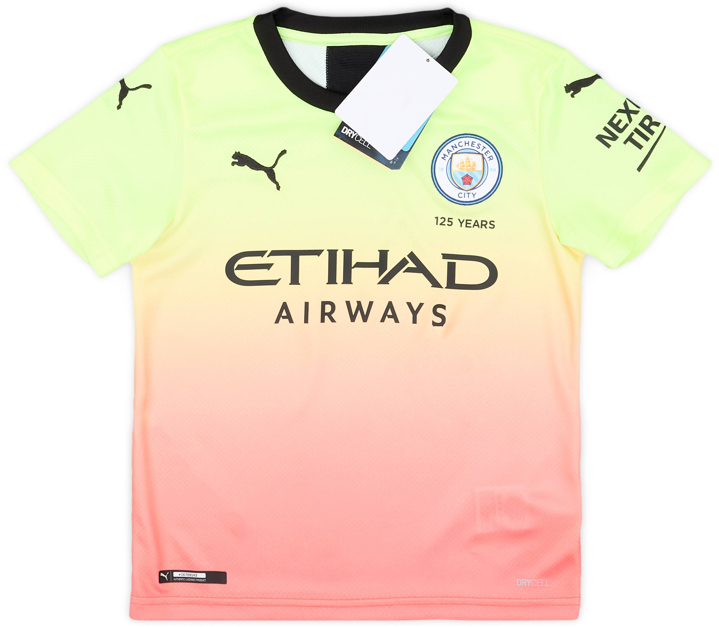 2019-20 Manchester City Third Shirt (S.Kids)