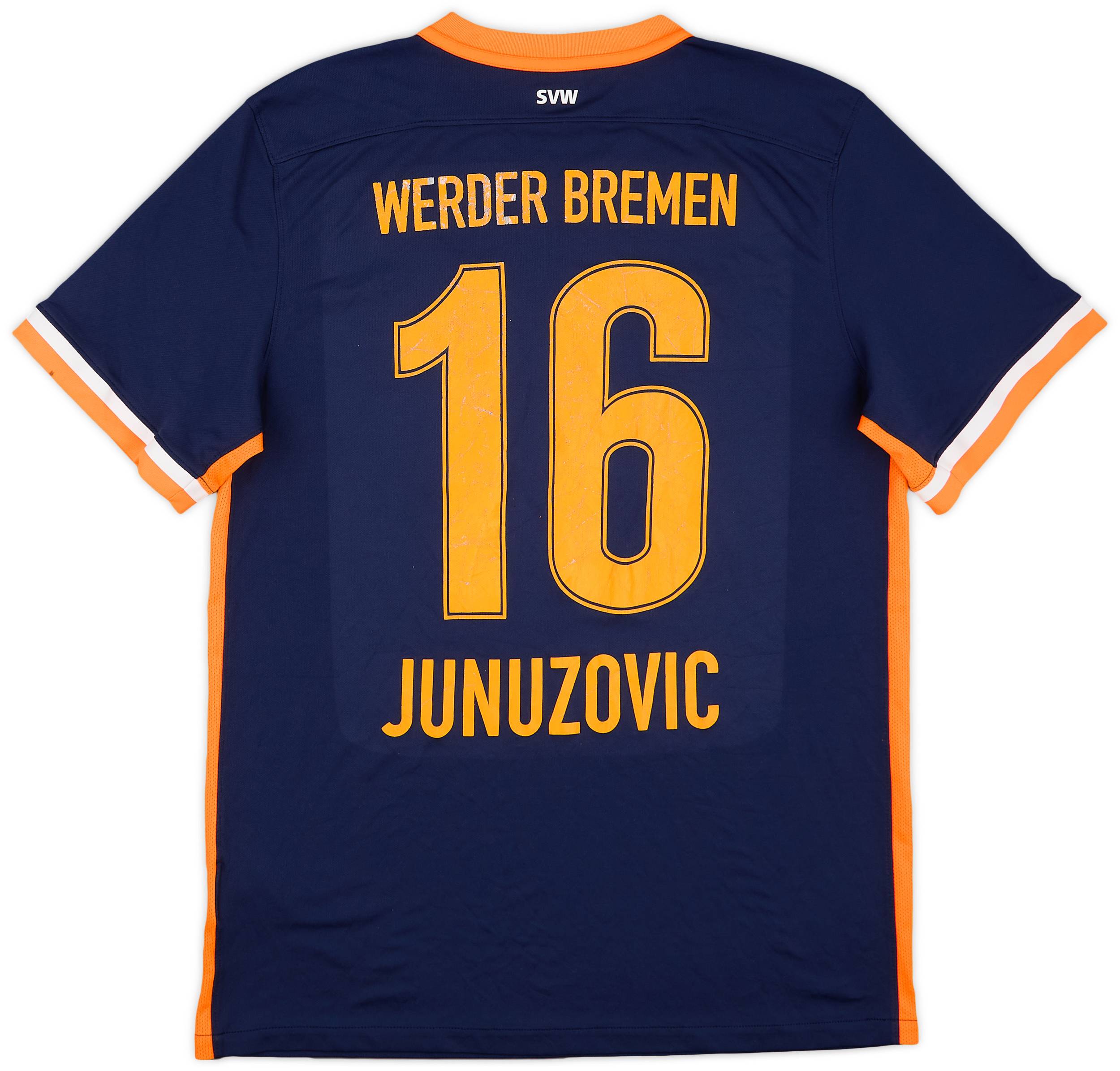 2015-16 Werder Bremen Away Shirt Junuzovic #16 - 5/10 - (L)
