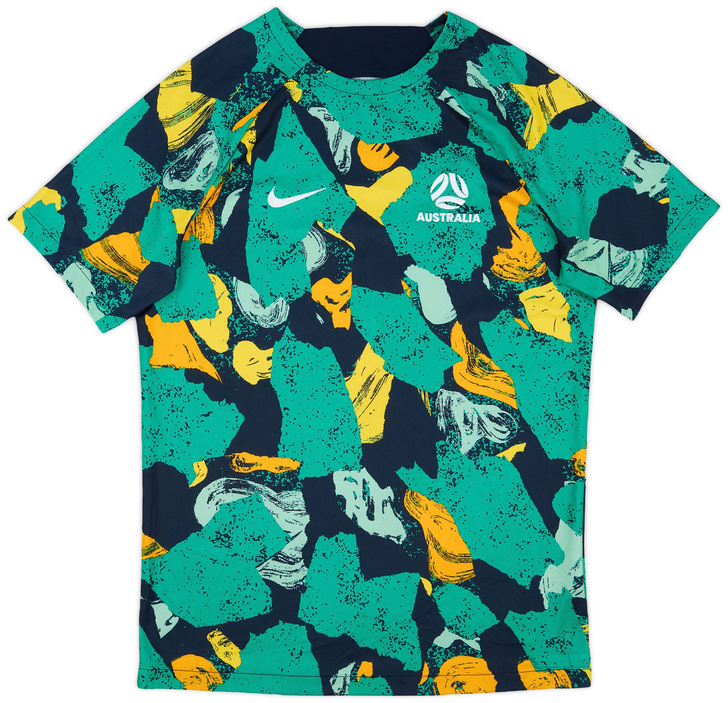 2022-23 Australia Nike Pre-match Training Shirt - 10/10 - (M)