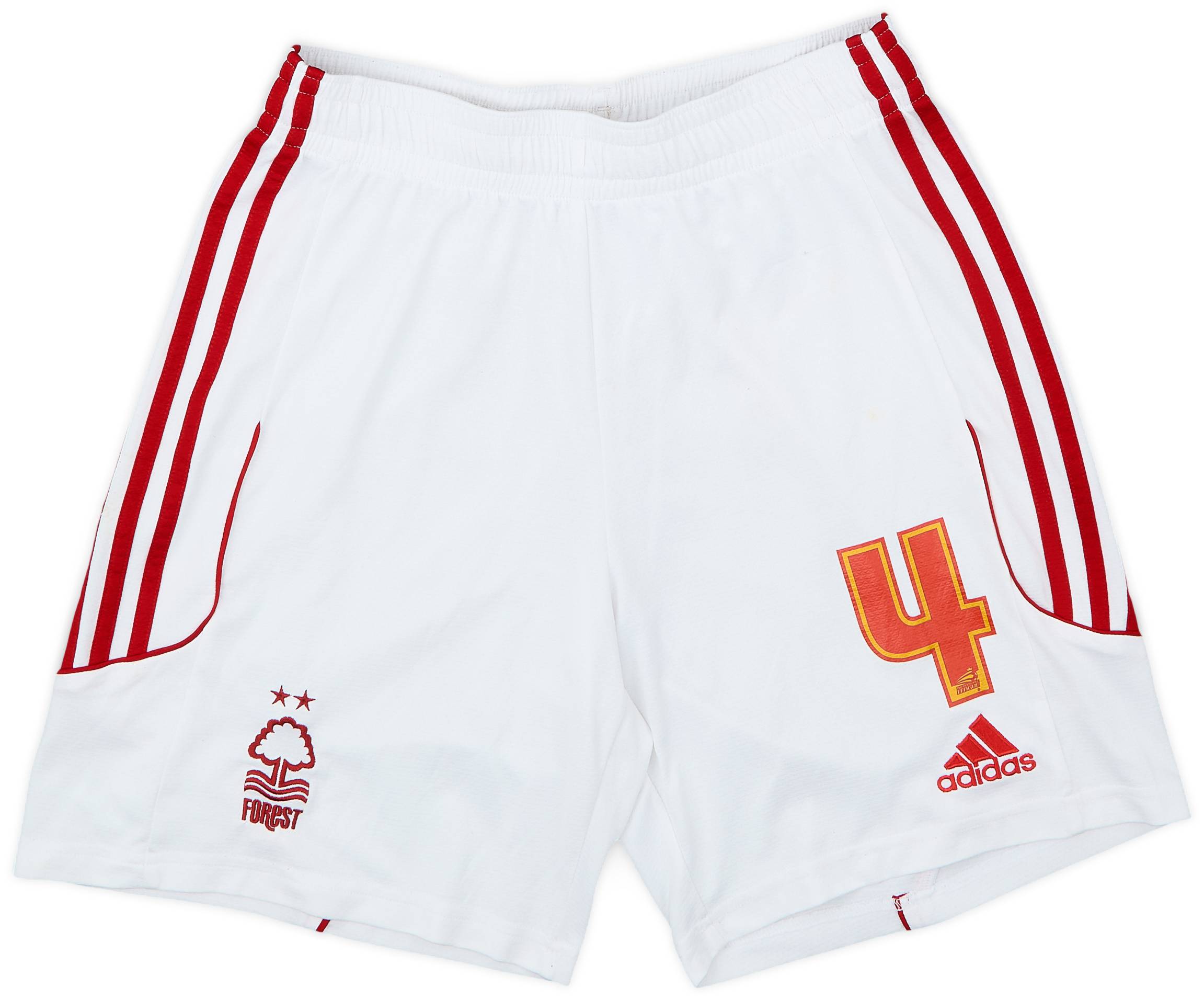 2013-14 Nottingham Forest Player Issue Home Shorts #4 - 5/10 - (S)